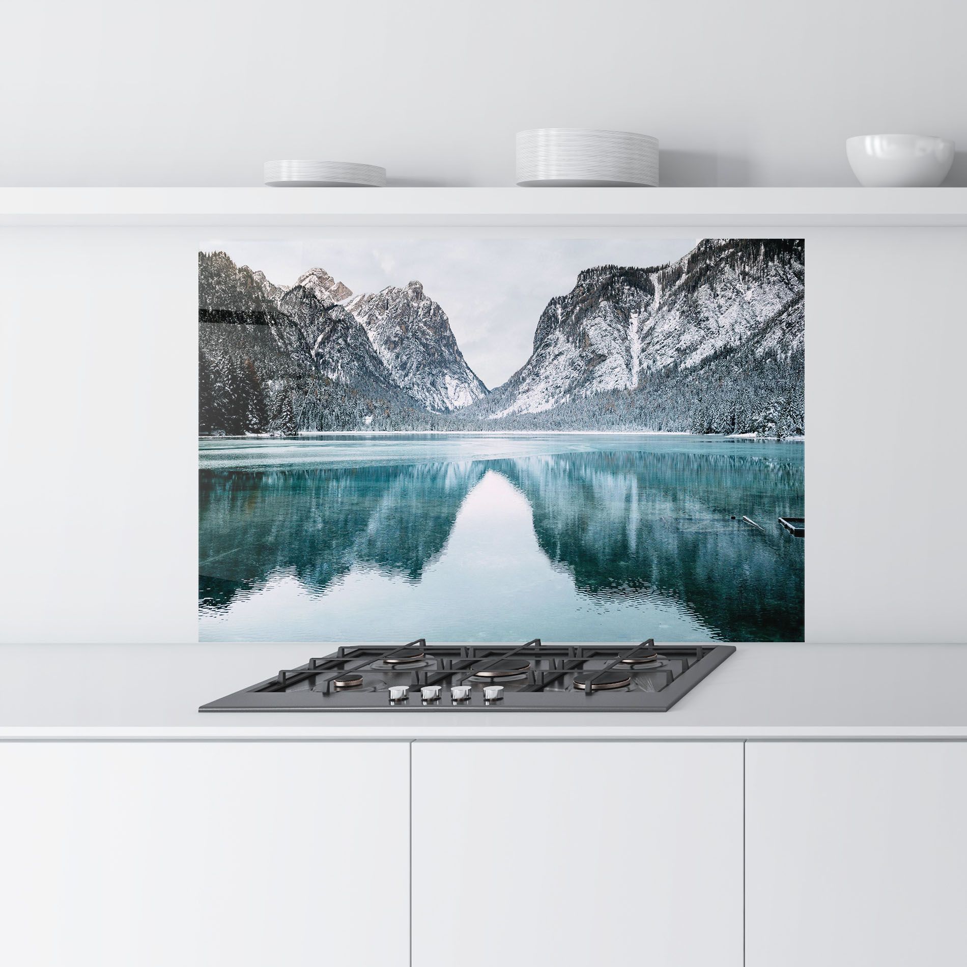 Lake Reflection Mountain mockup 9