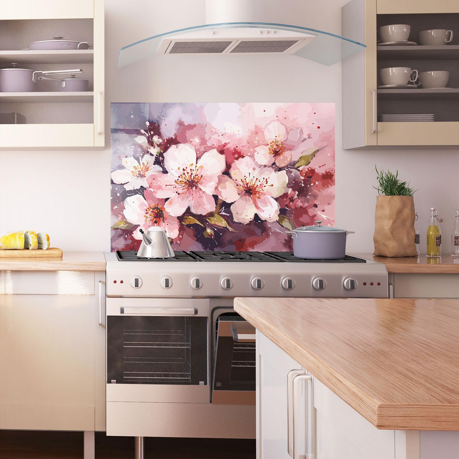 Стъклен панел за кухня Beautiful Nature Art mockup 1