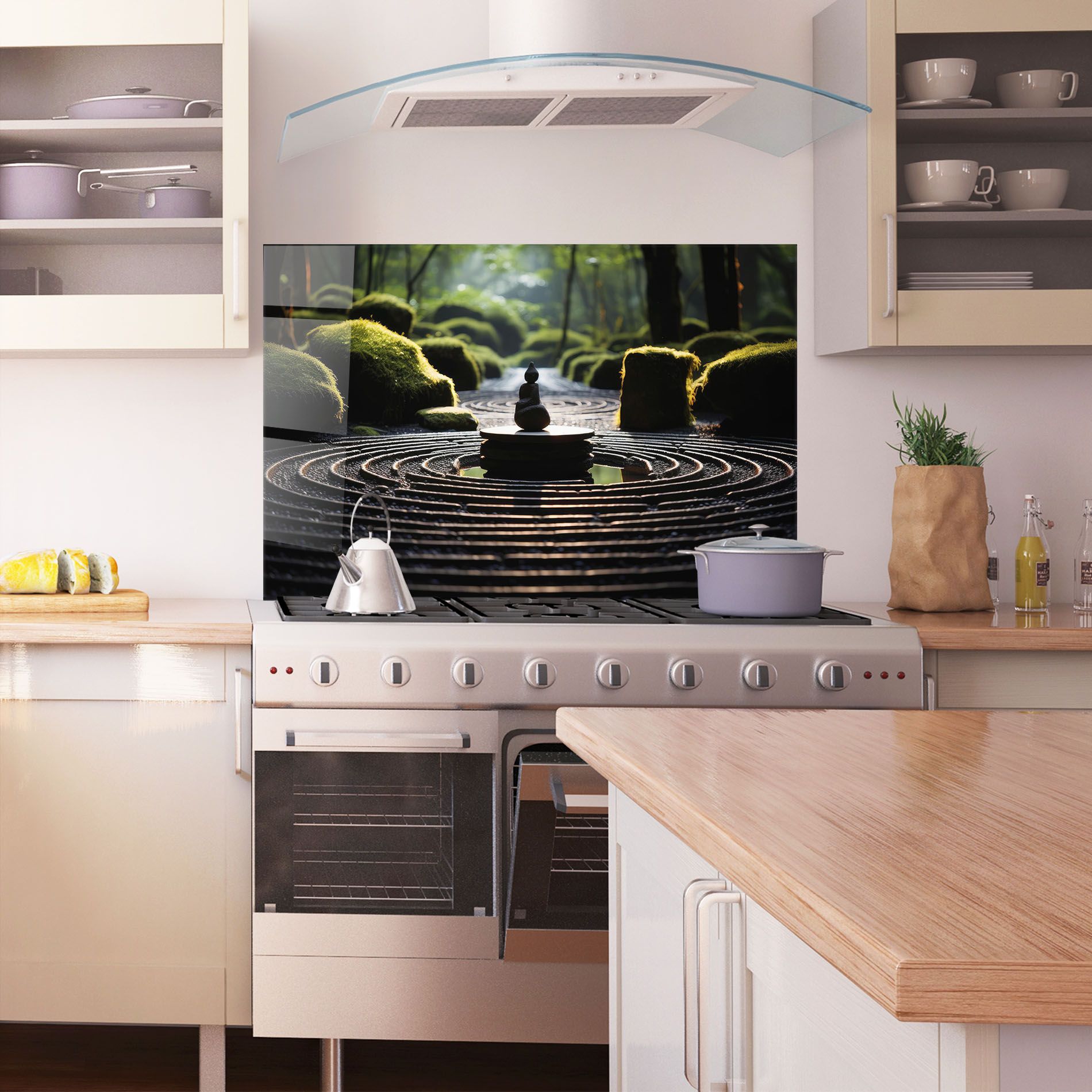 Beautiful Zen Garden mockup 1