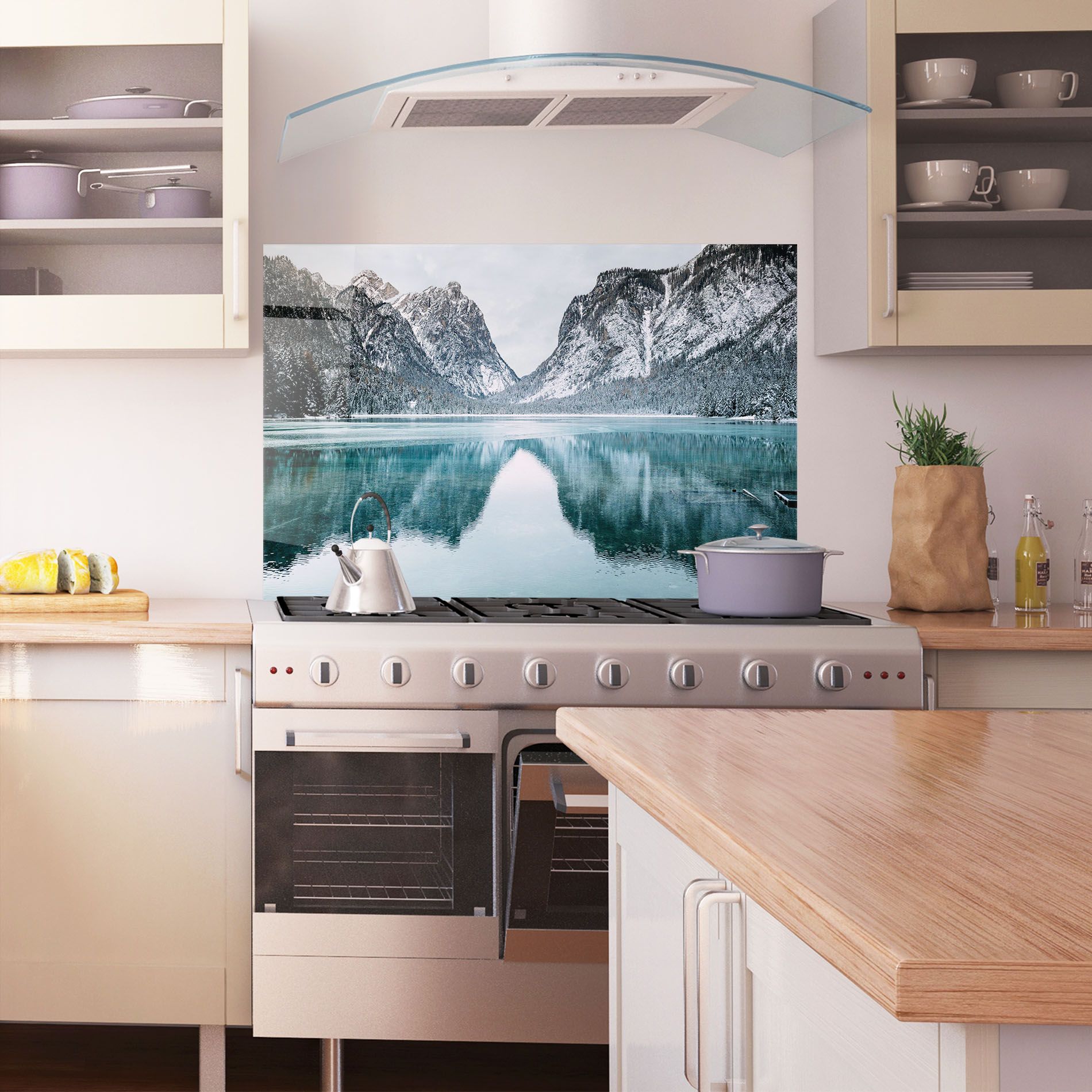 Lake Reflection Mountain mockup 1