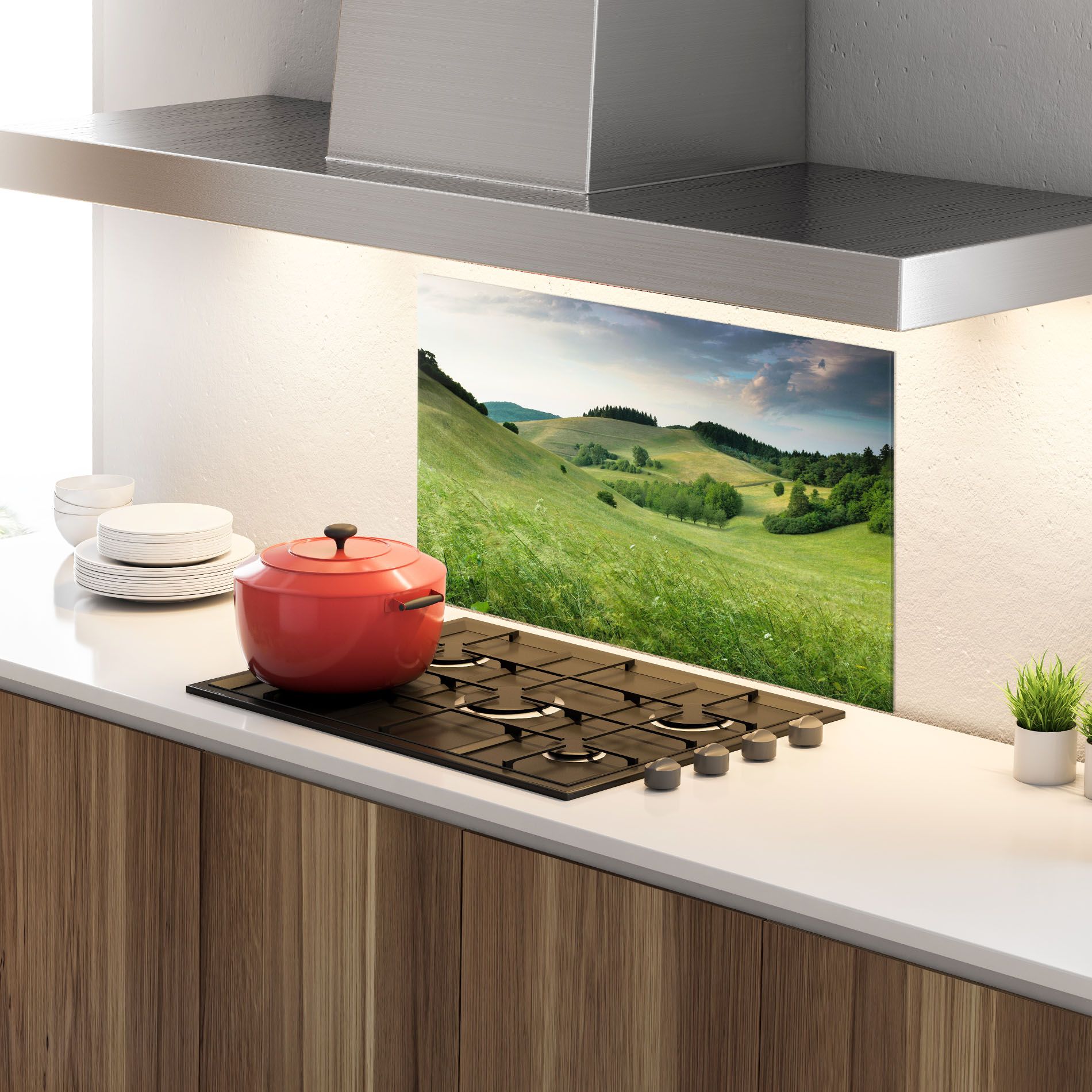 Green Field View mockup 4