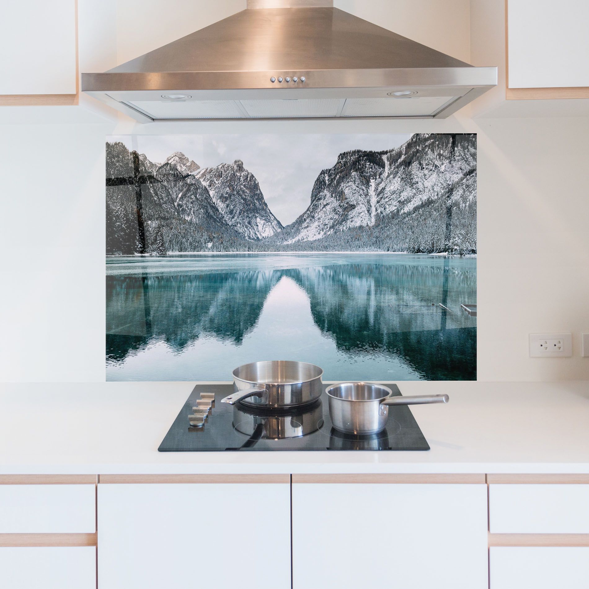 Lake Reflection Mountain mockup 5