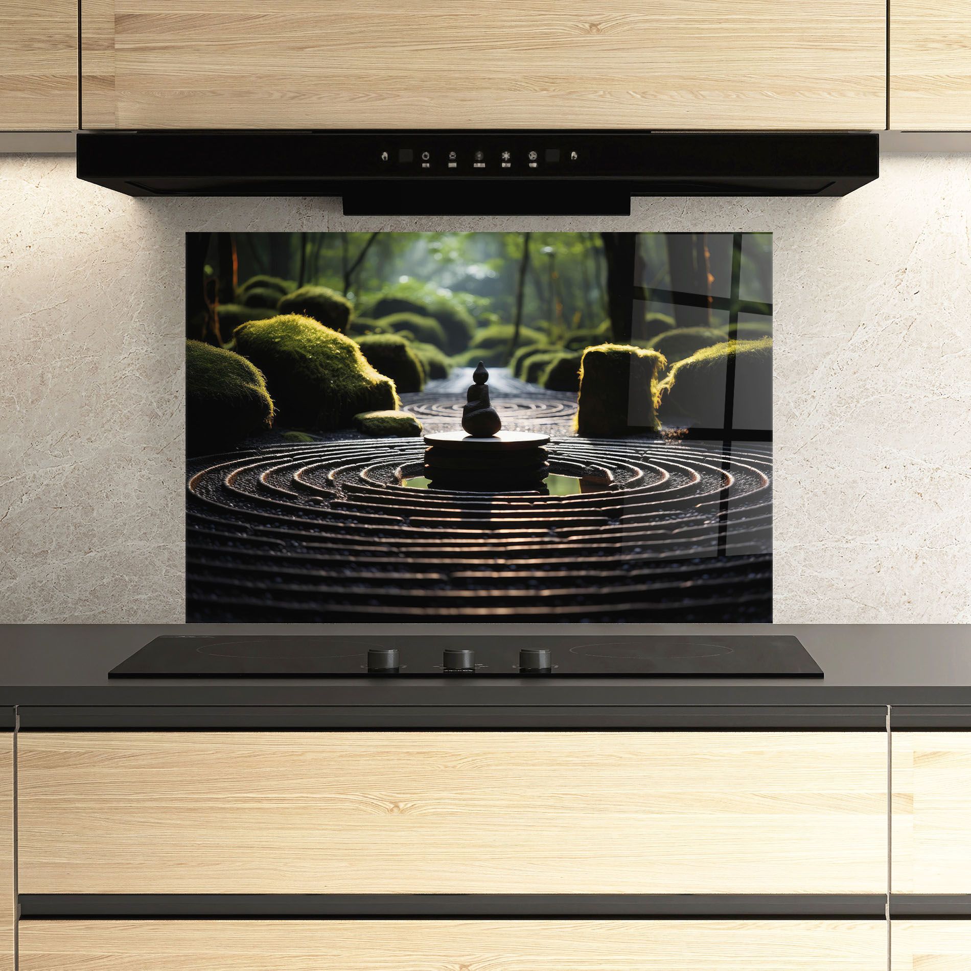 Beautiful Zen Garden mockup 3