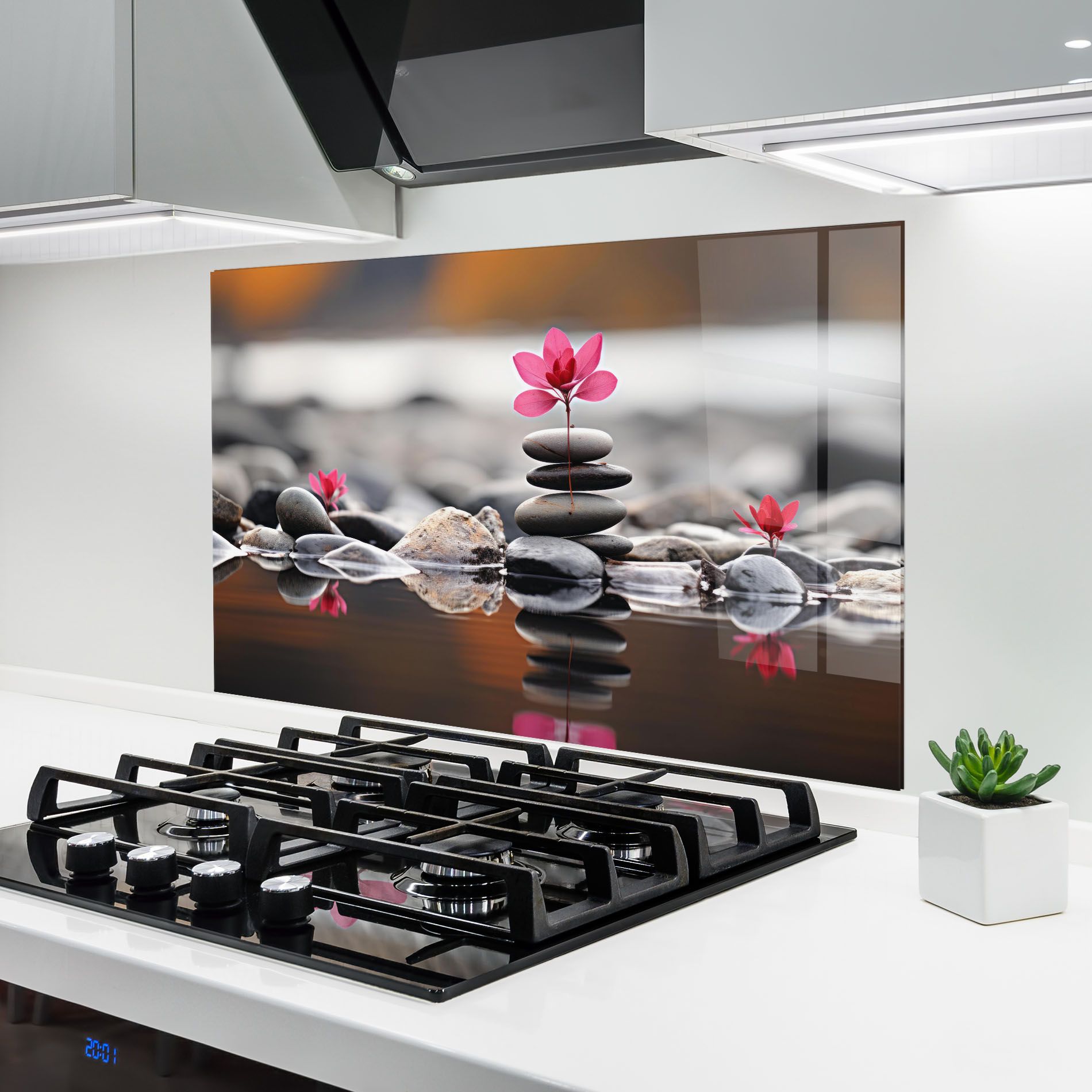 Grey Rocks Flower mockup 6