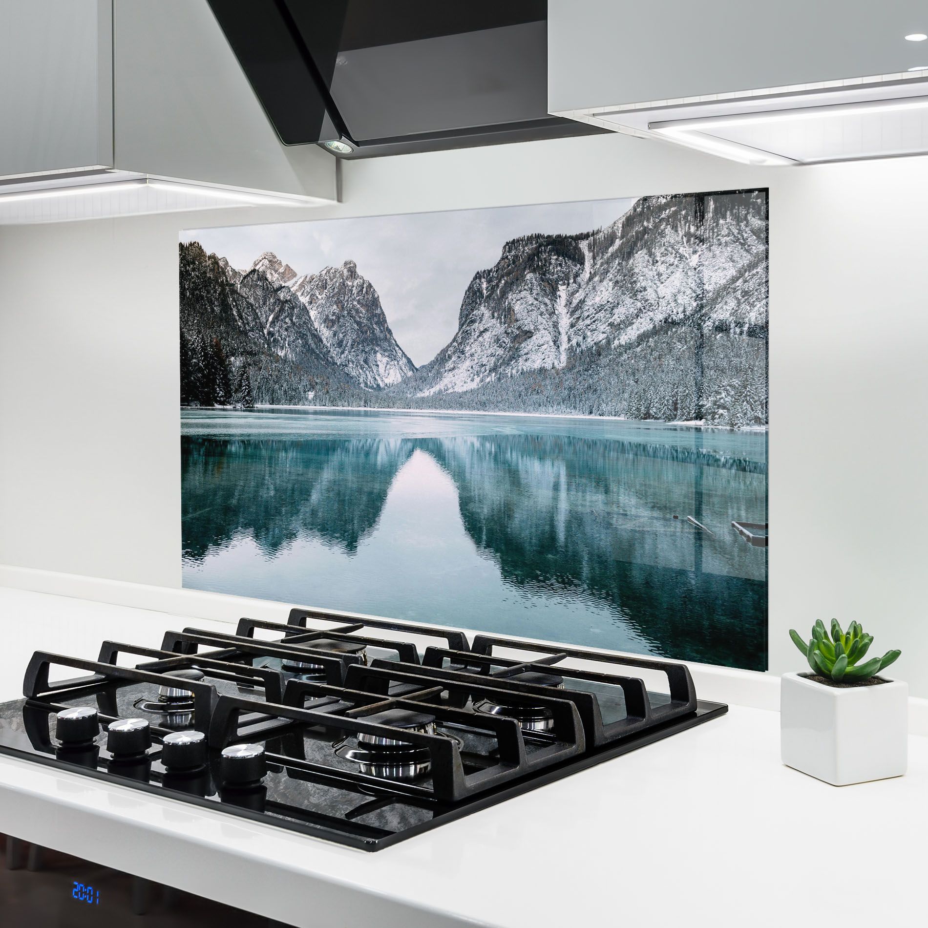 Lake Reflection Mountain mockup 6