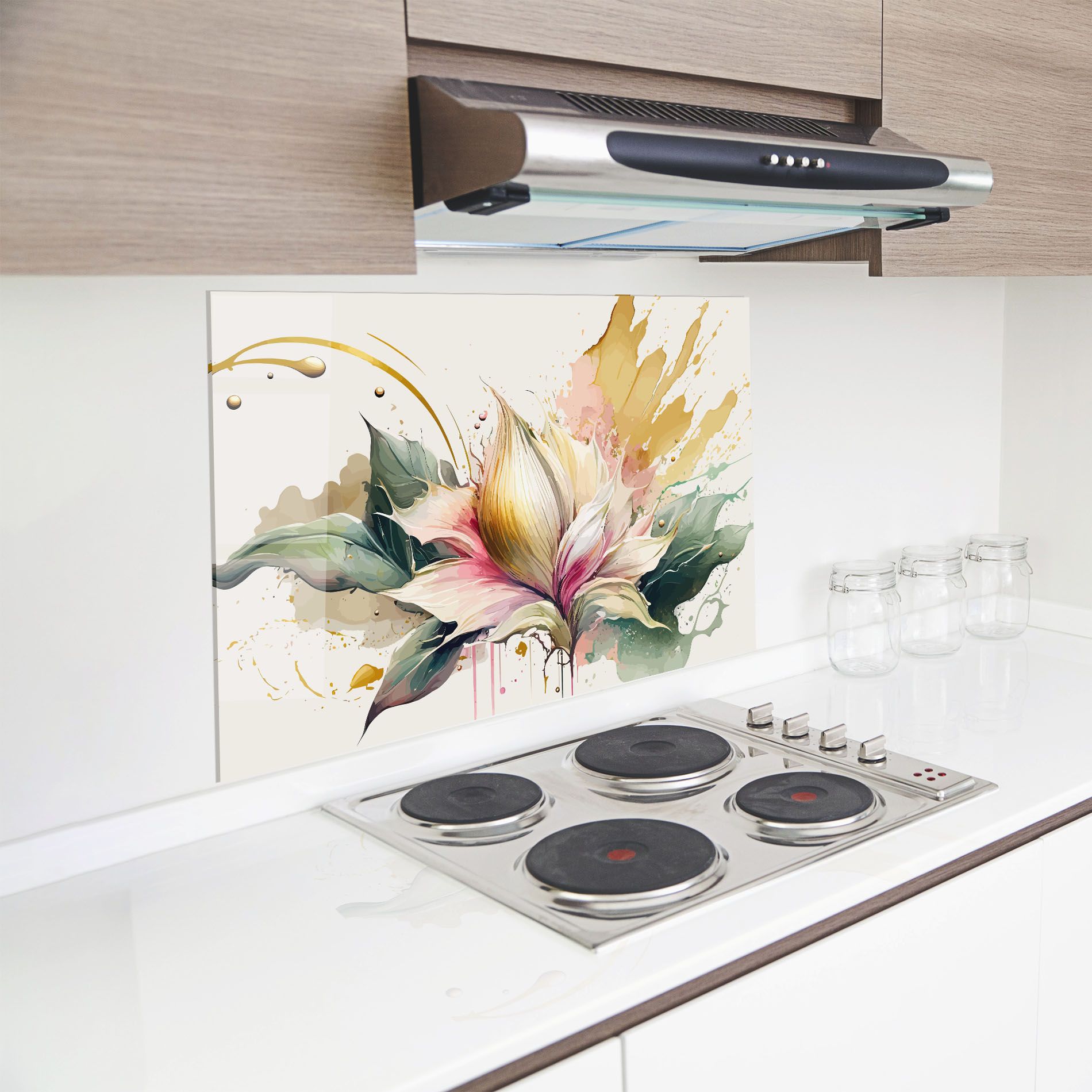 Cream Pink Nature mockup 8