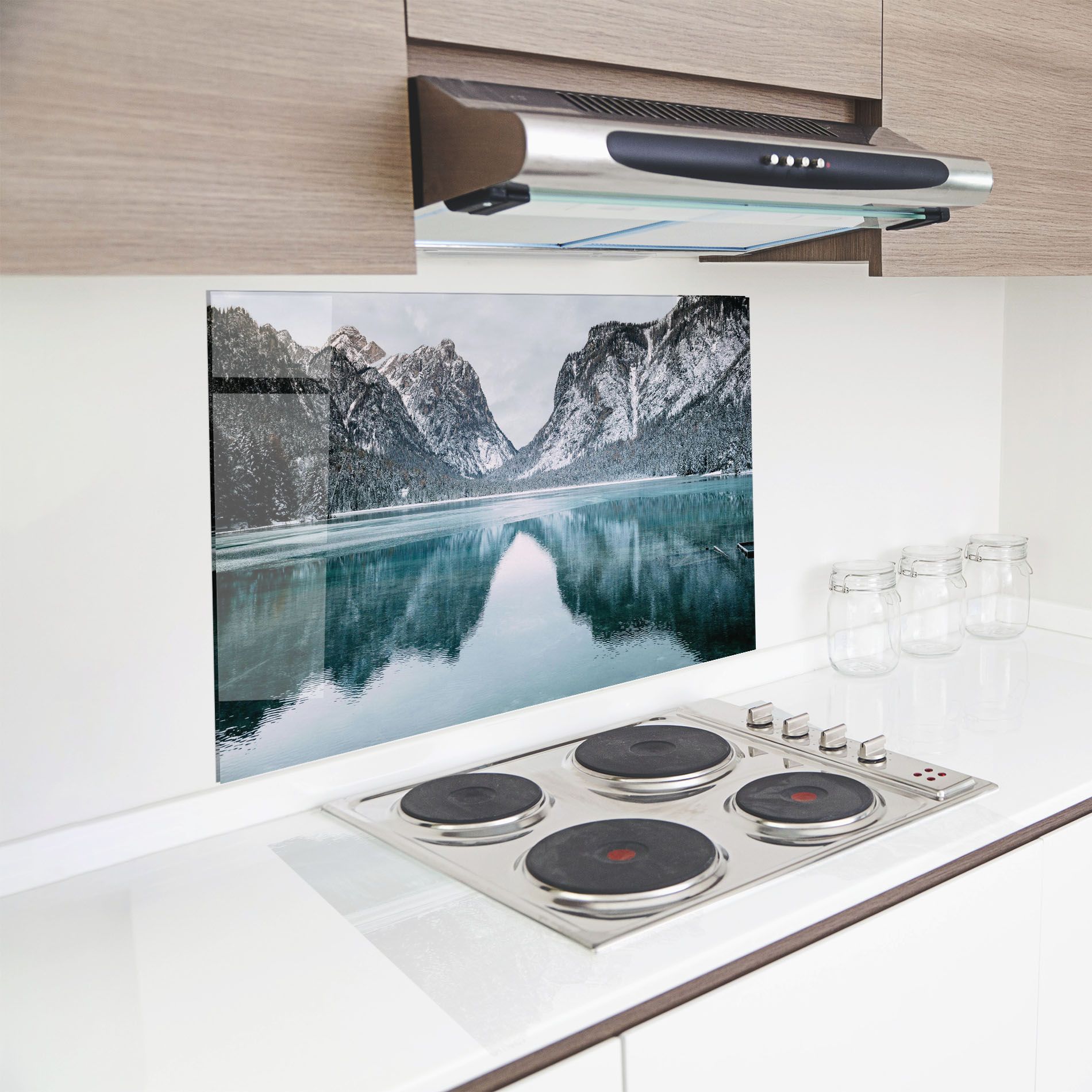 Lake Reflection Mountain mockup 8