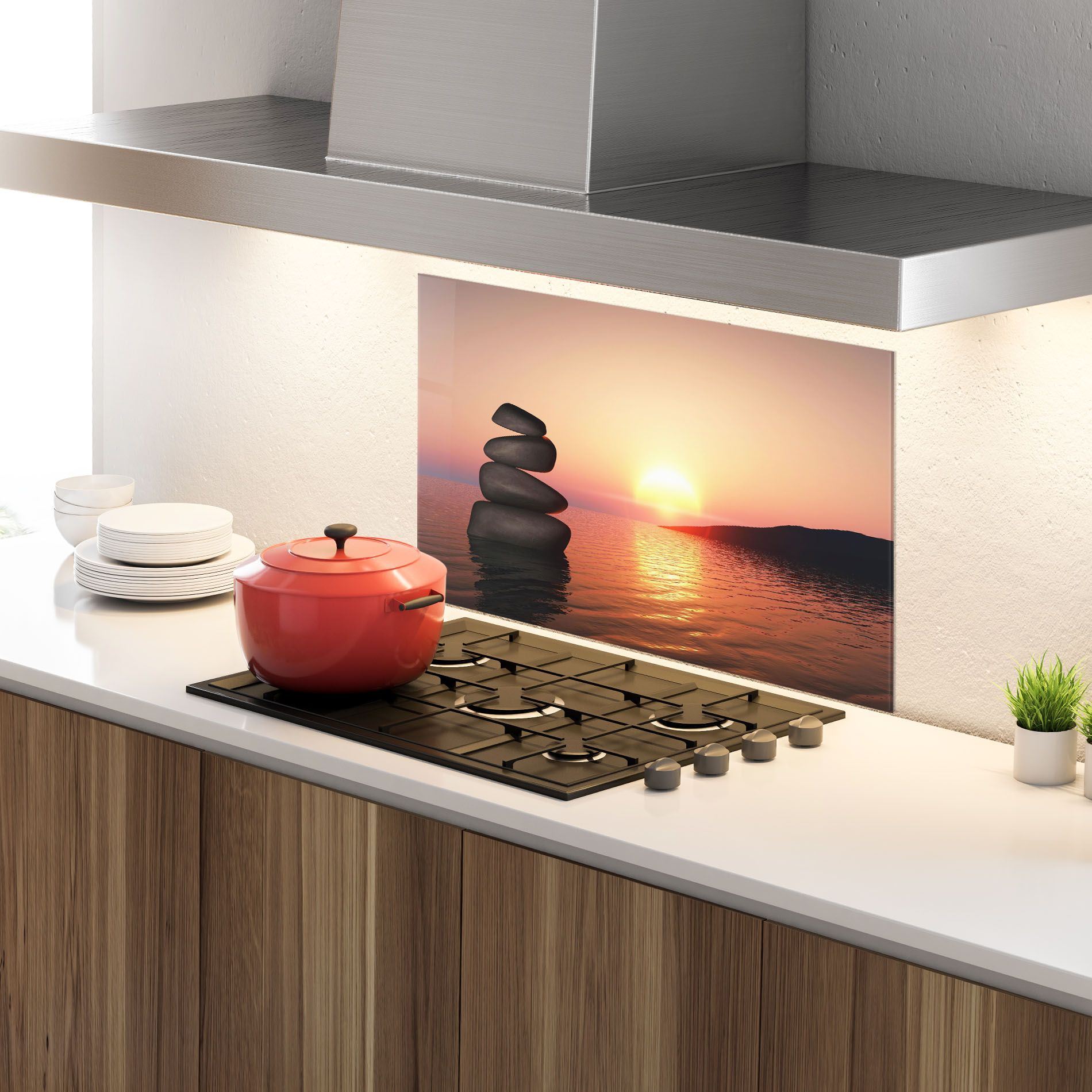 Peace And Sunset mockup 4