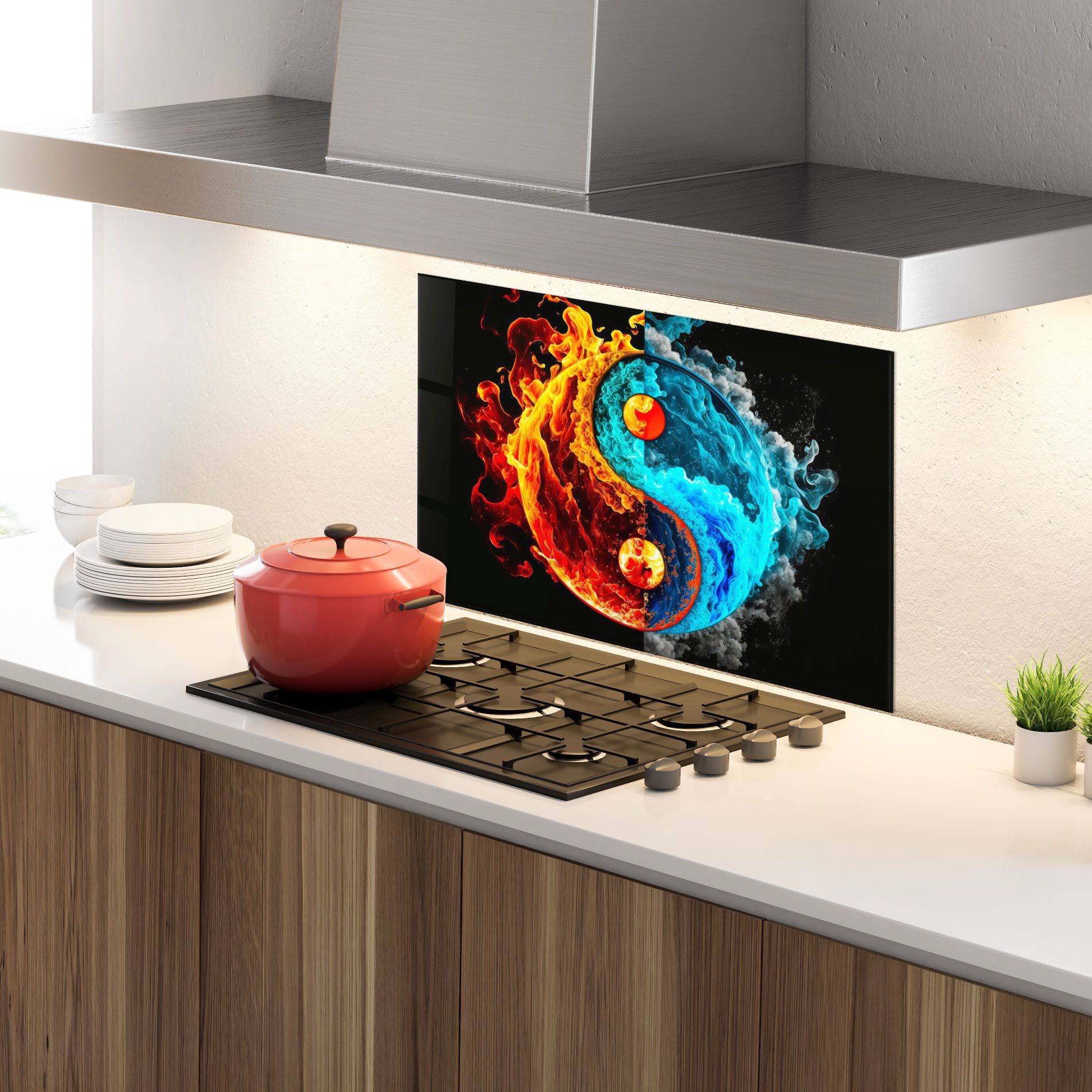 Blue Smoke Yinyang mockup 4