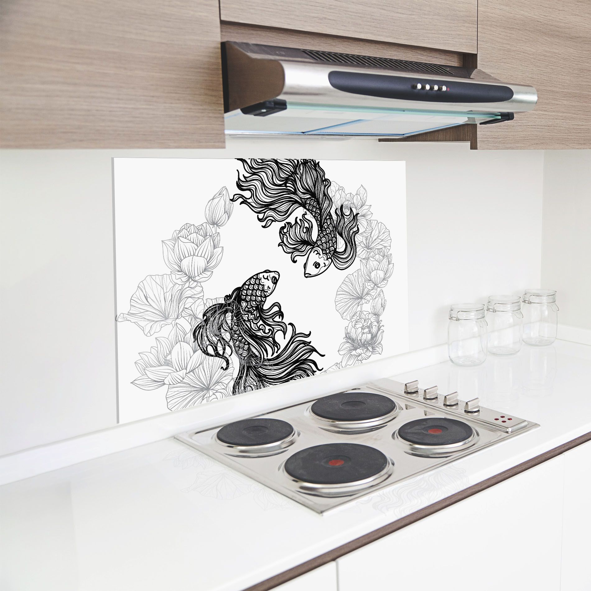 Fish Yinyang mockup 8