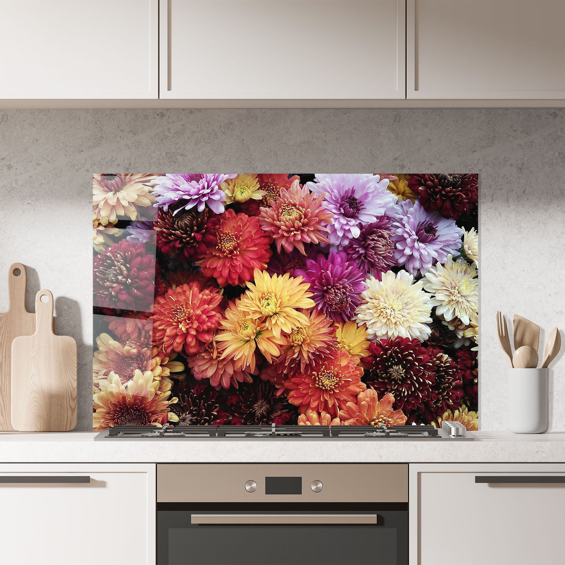 Flower Wall mockup 7