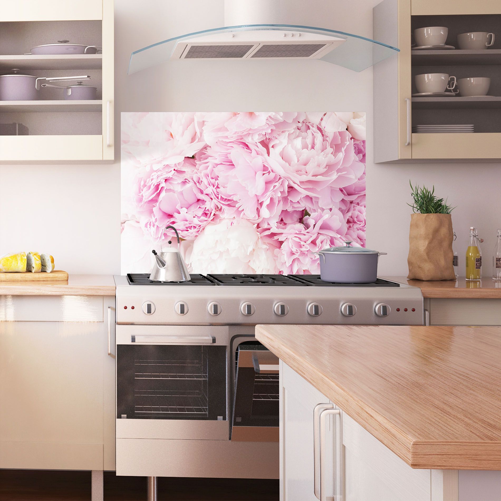 Dreamy Pink Pastel Peony mockup 1