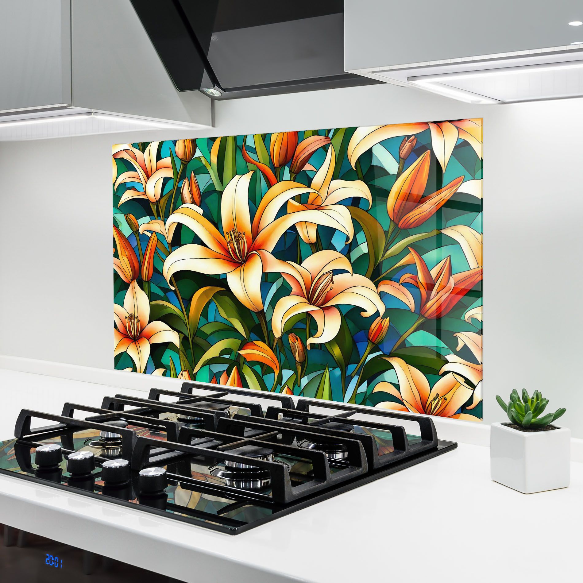 Lily Pattern mockup 6