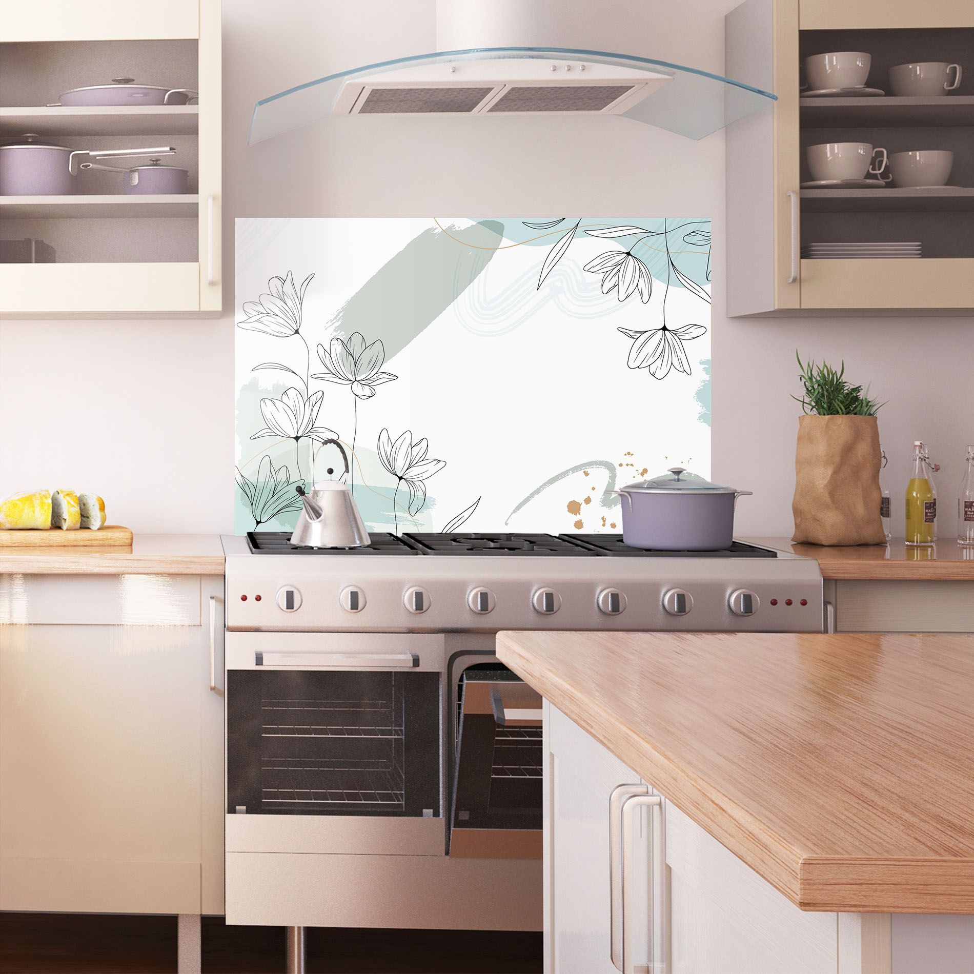 Black Blue Line mockup 1