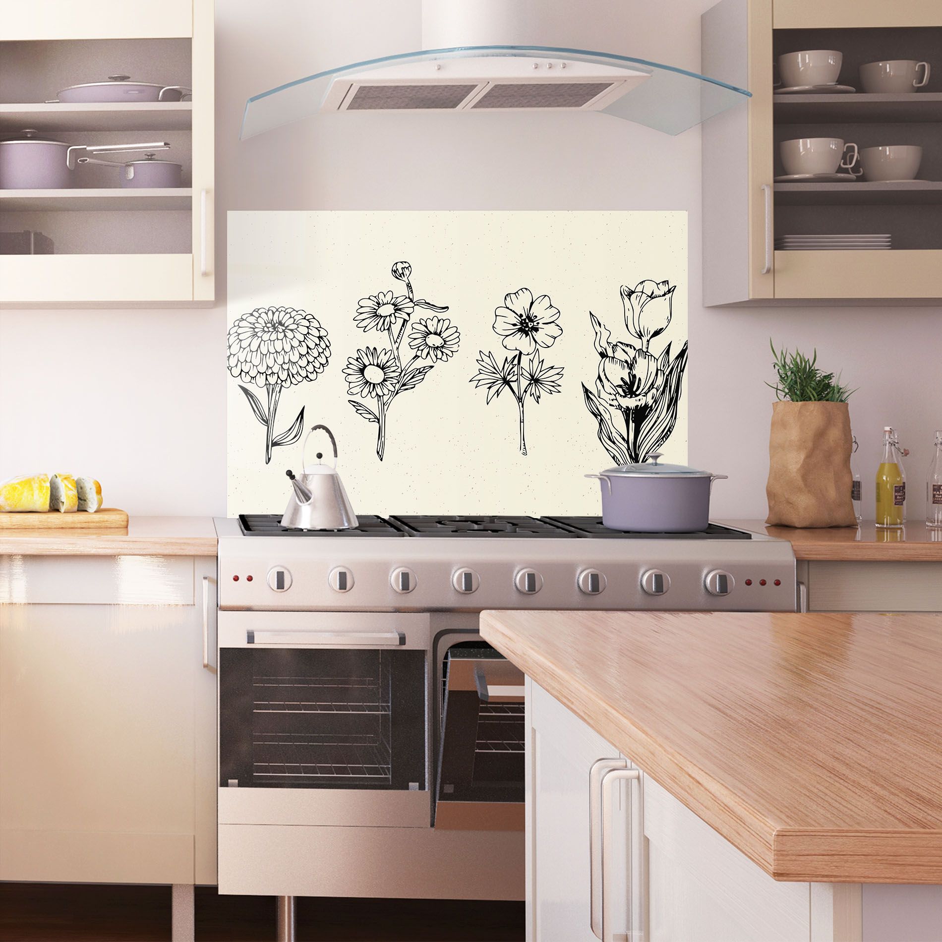 Black Line Cream mockup 1