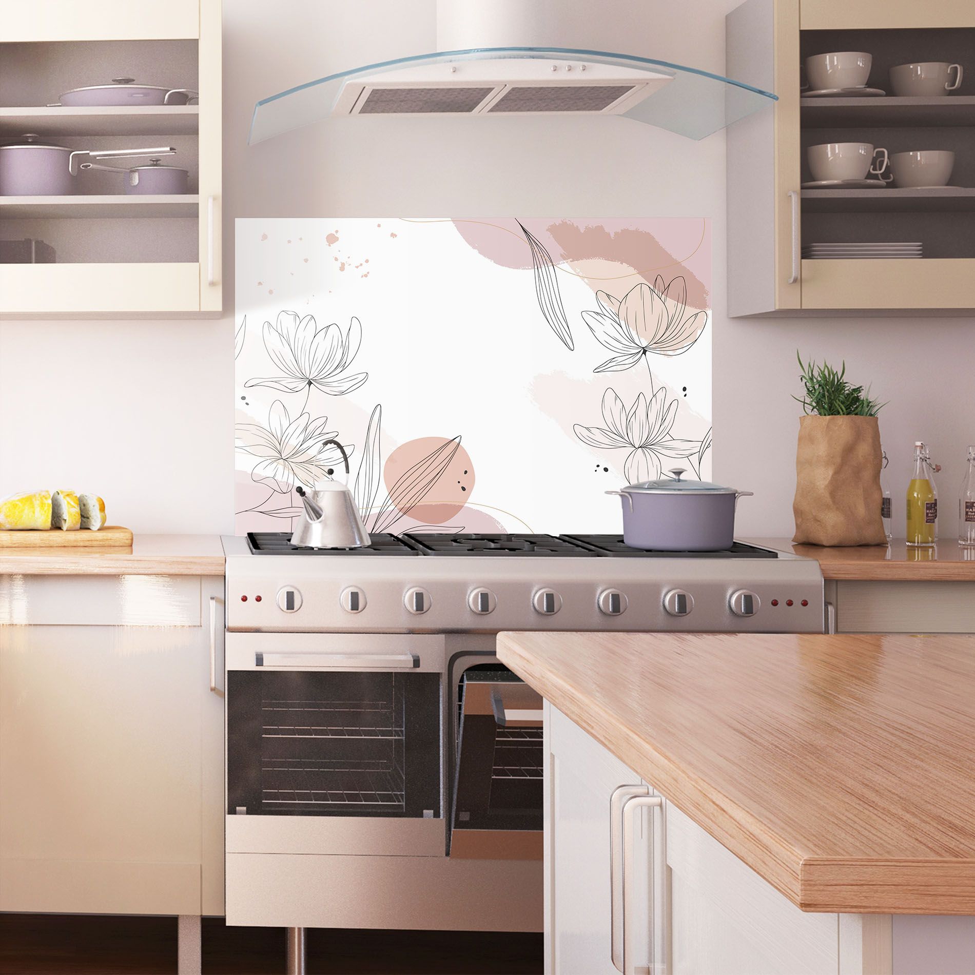 Black Pink Line mockup 1