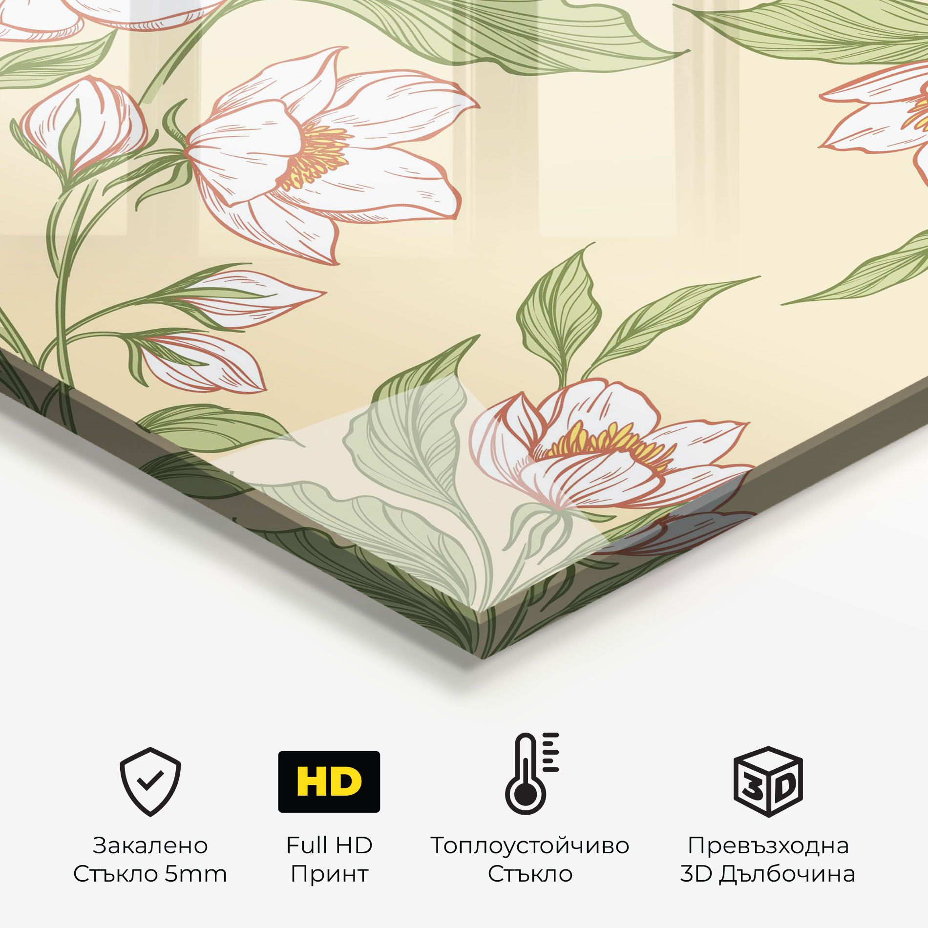 Cream Flower White mockup 2