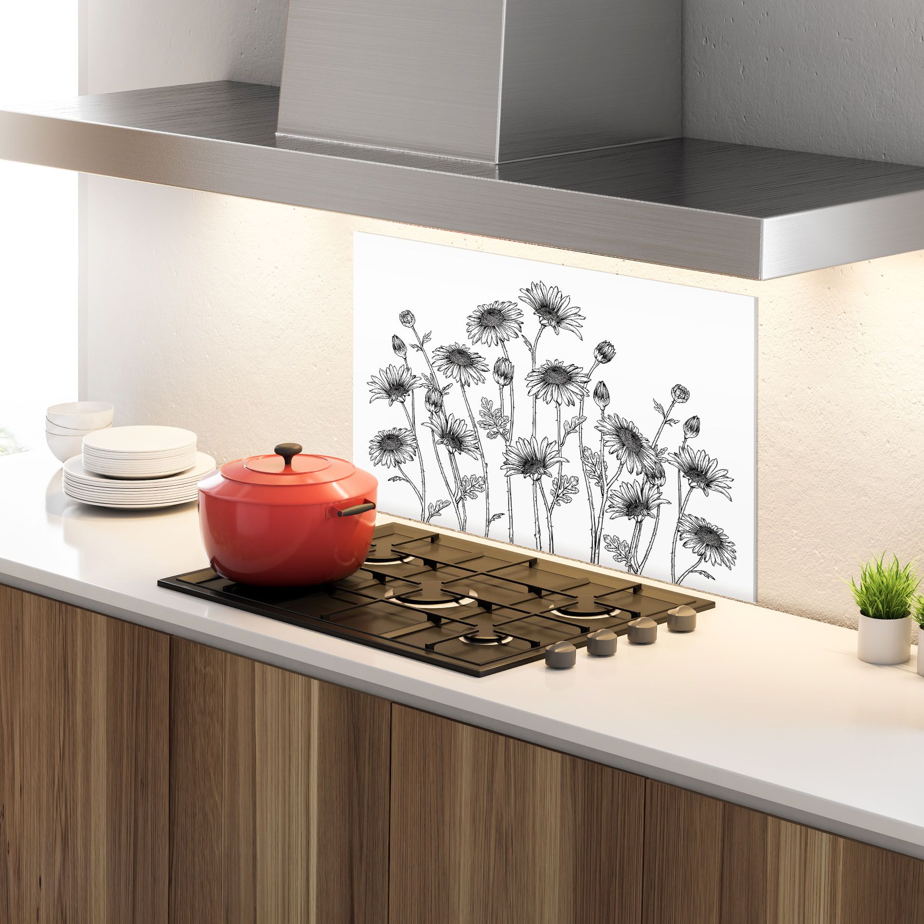 Daisy Black Line mockup 4