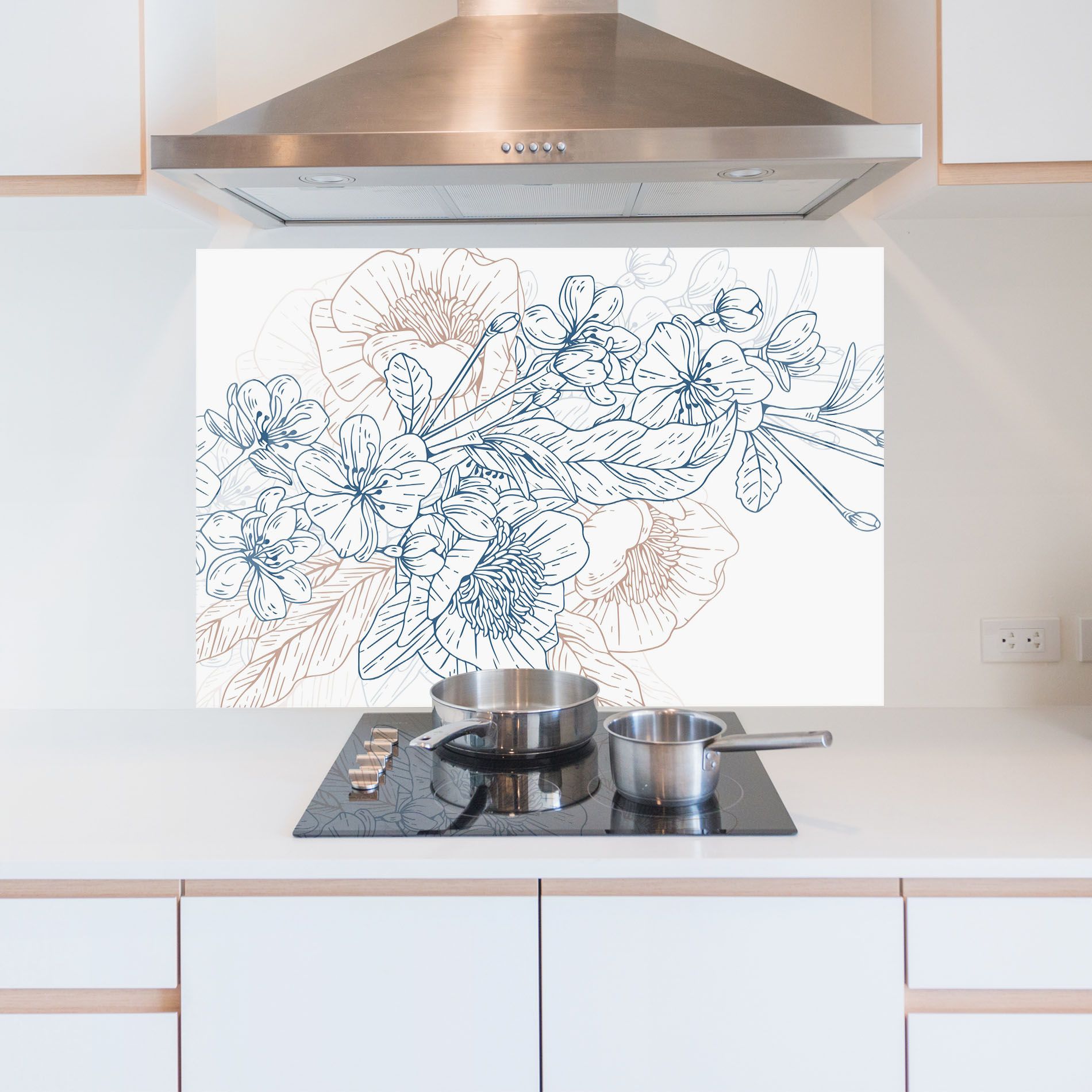 Blue Cream Line mockup 5