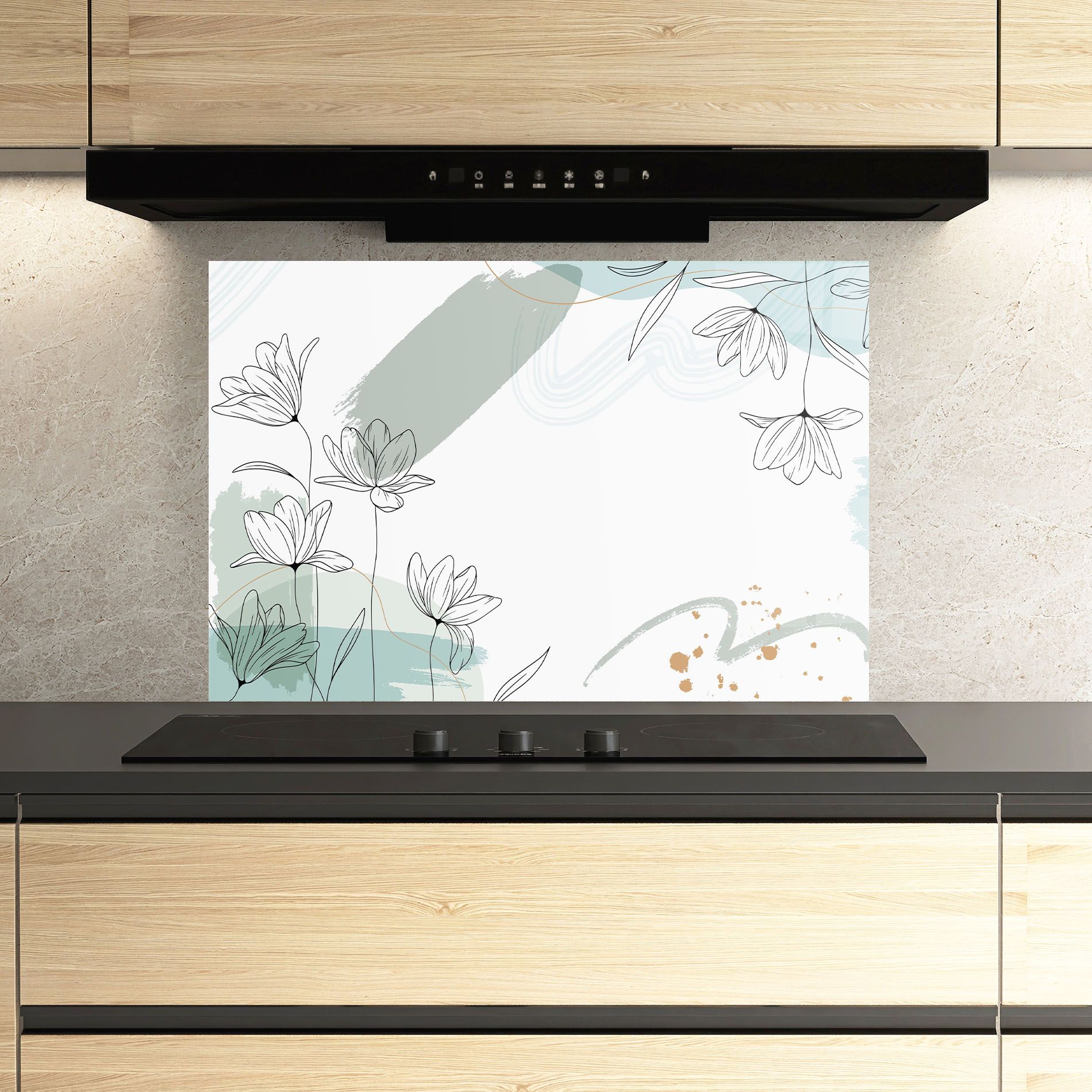 Black Blue Line mockup 3