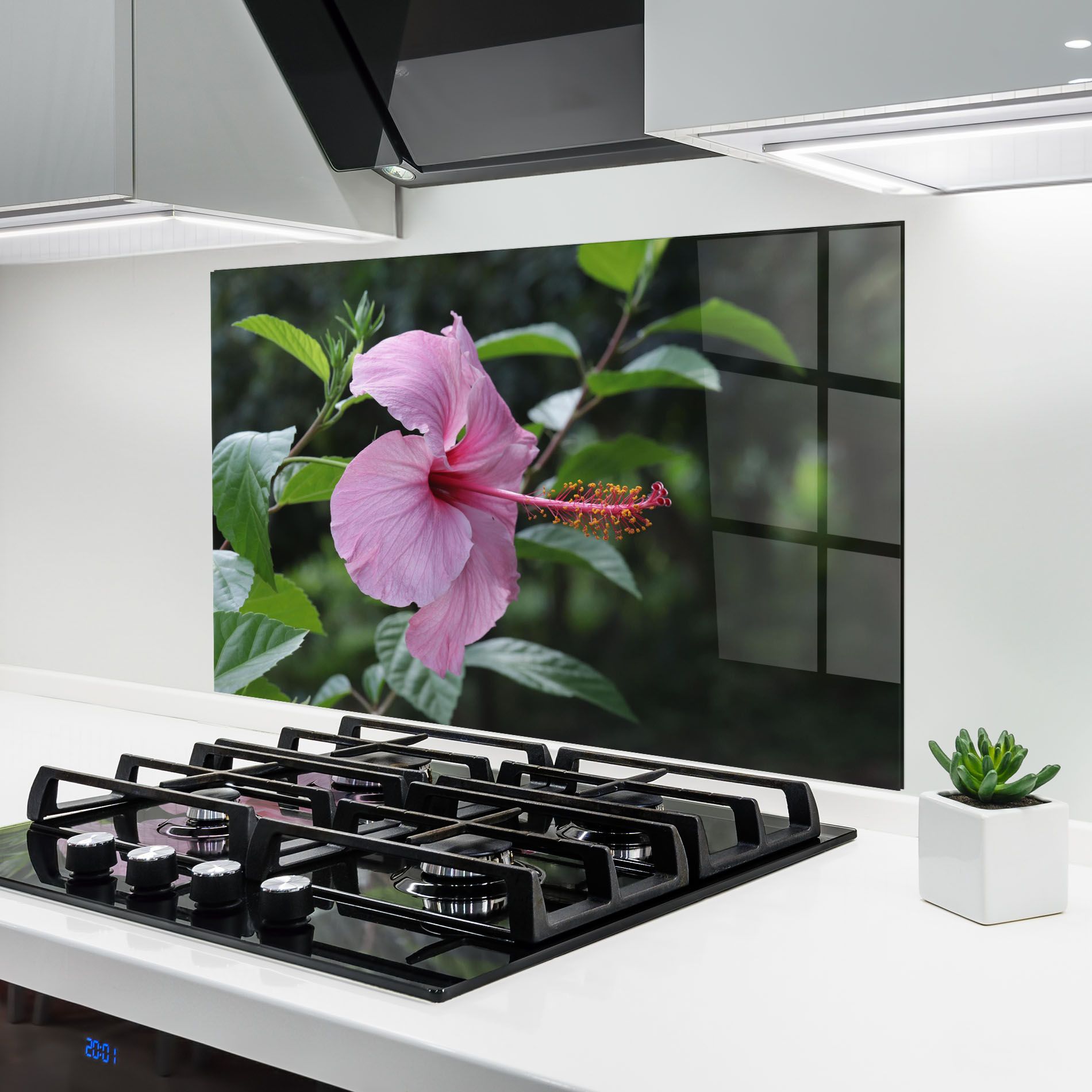 Pink Exotic Plant mockup 6