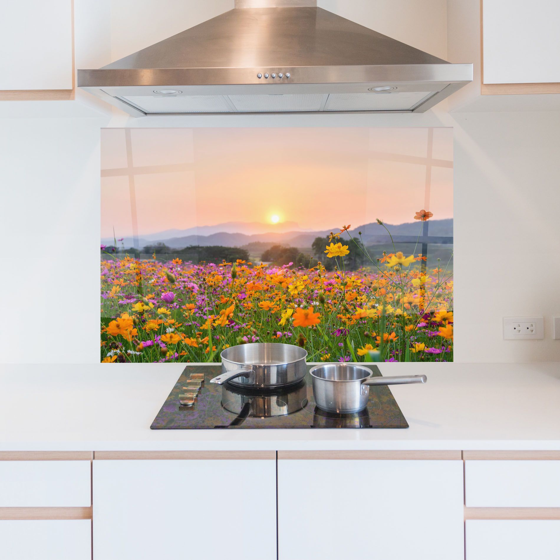 Sunset Mountain Flowerf mockup 5