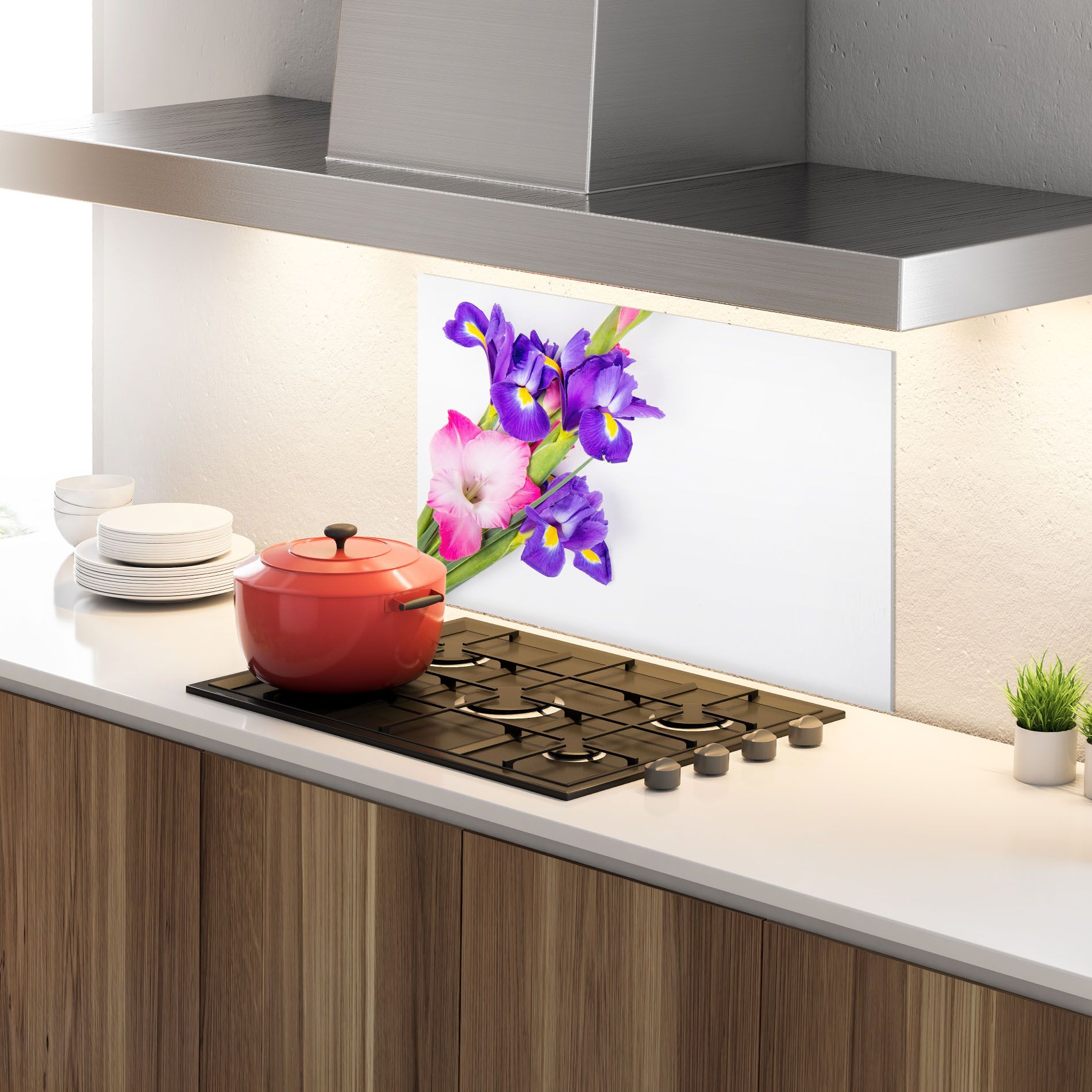 Iris On The Table mockup 4