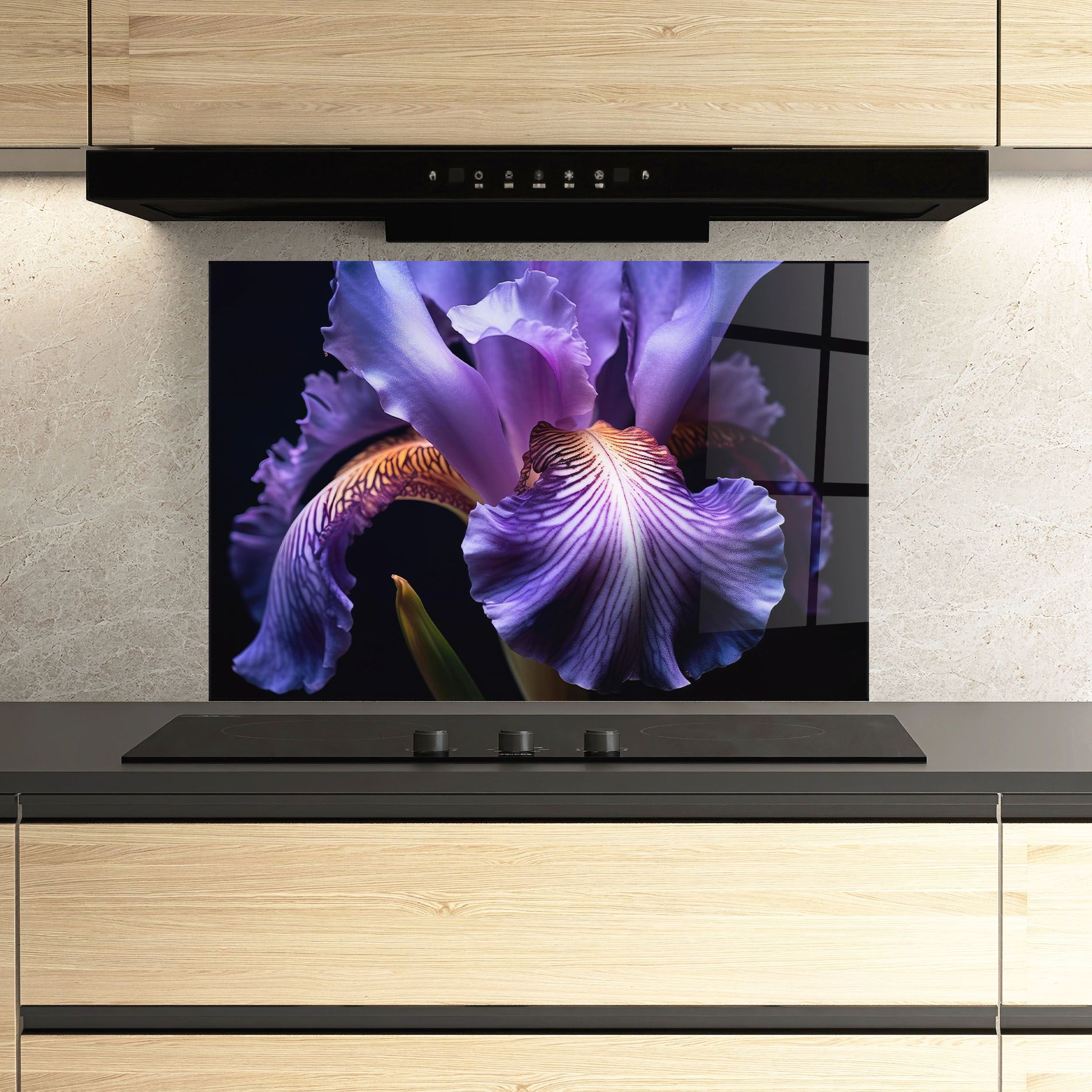 Iris Beautiful Close Up mockup 3