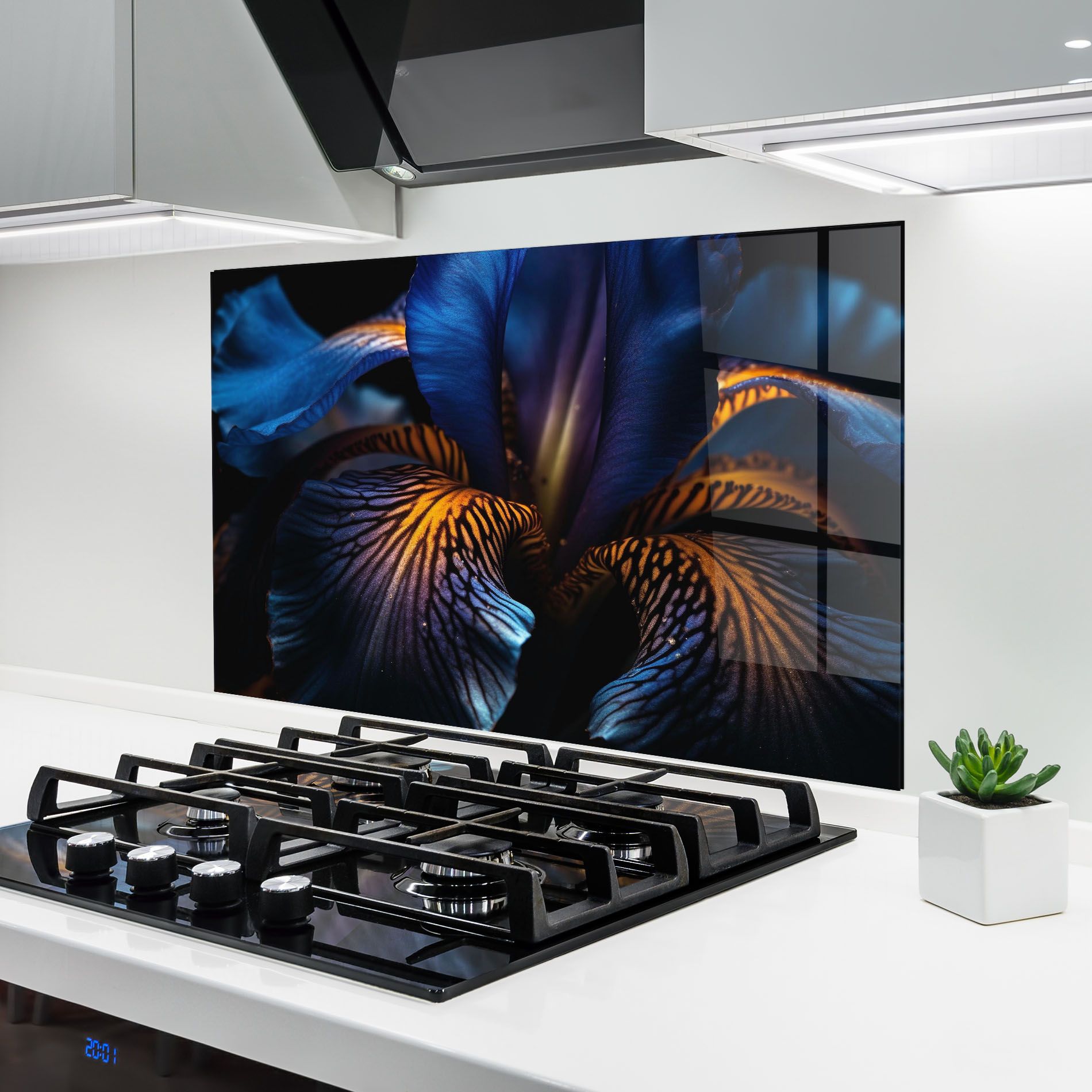 Dark Yellow Iris mockup 6