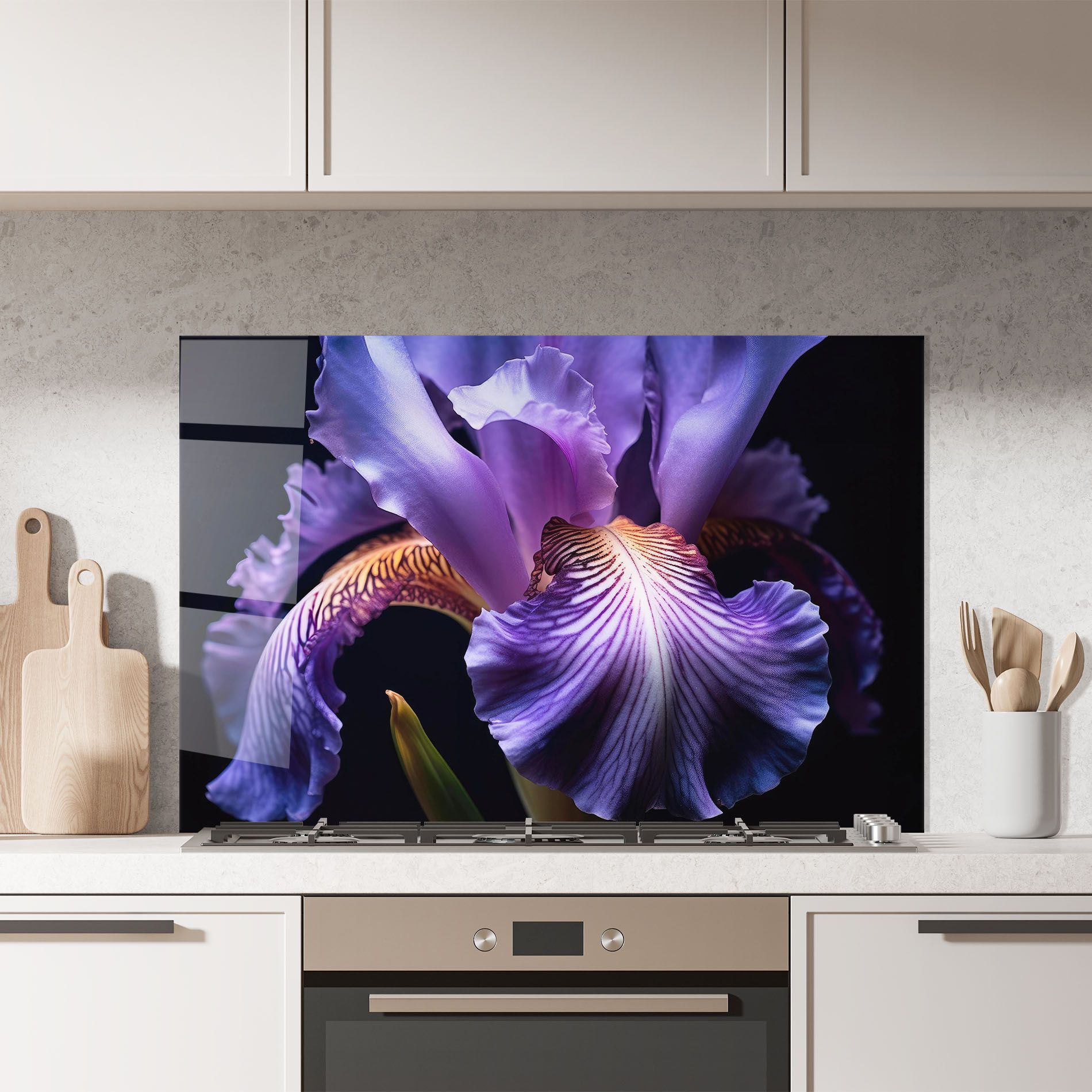 Iris Beautiful Close Up mockup 7