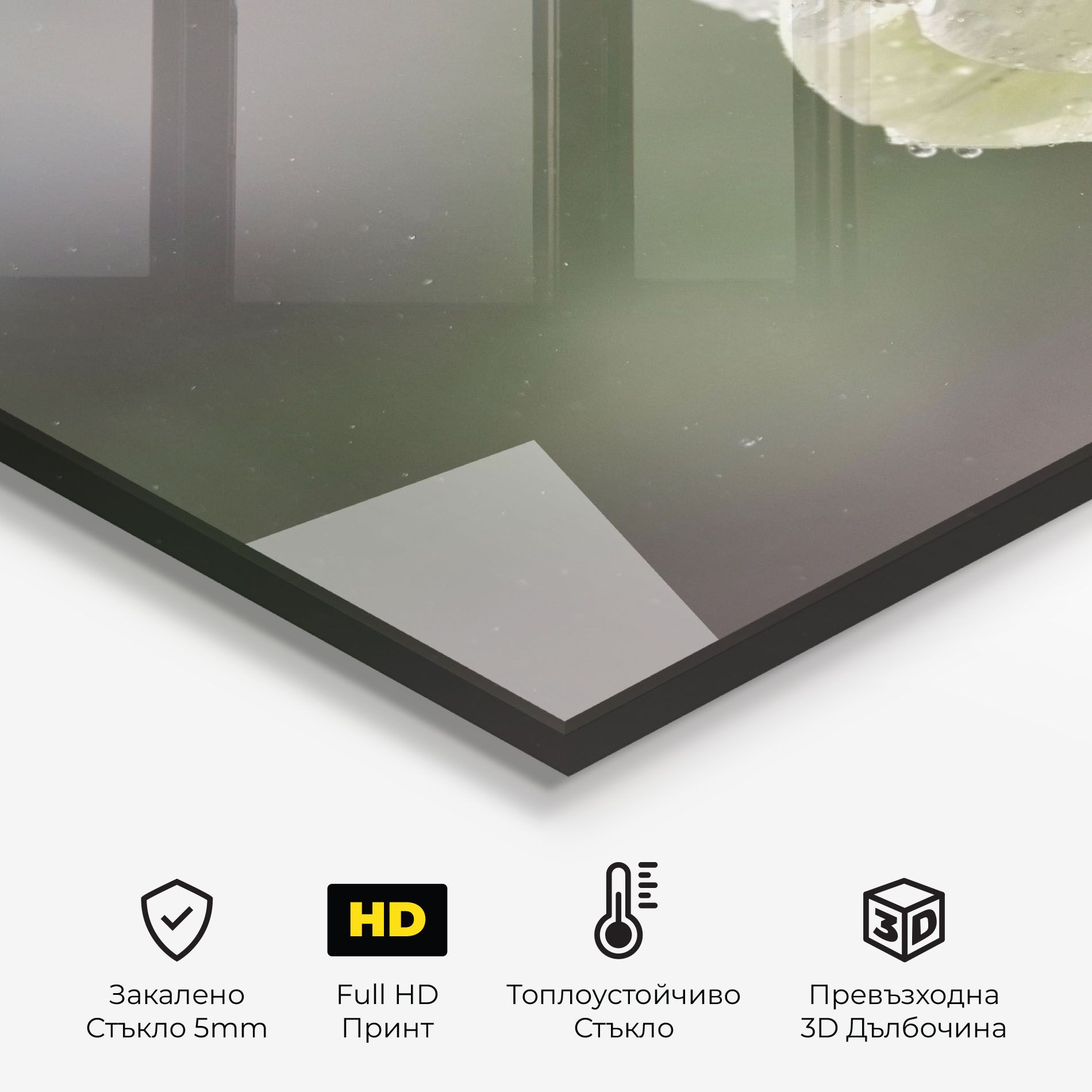 White Single Tulip mockup 2