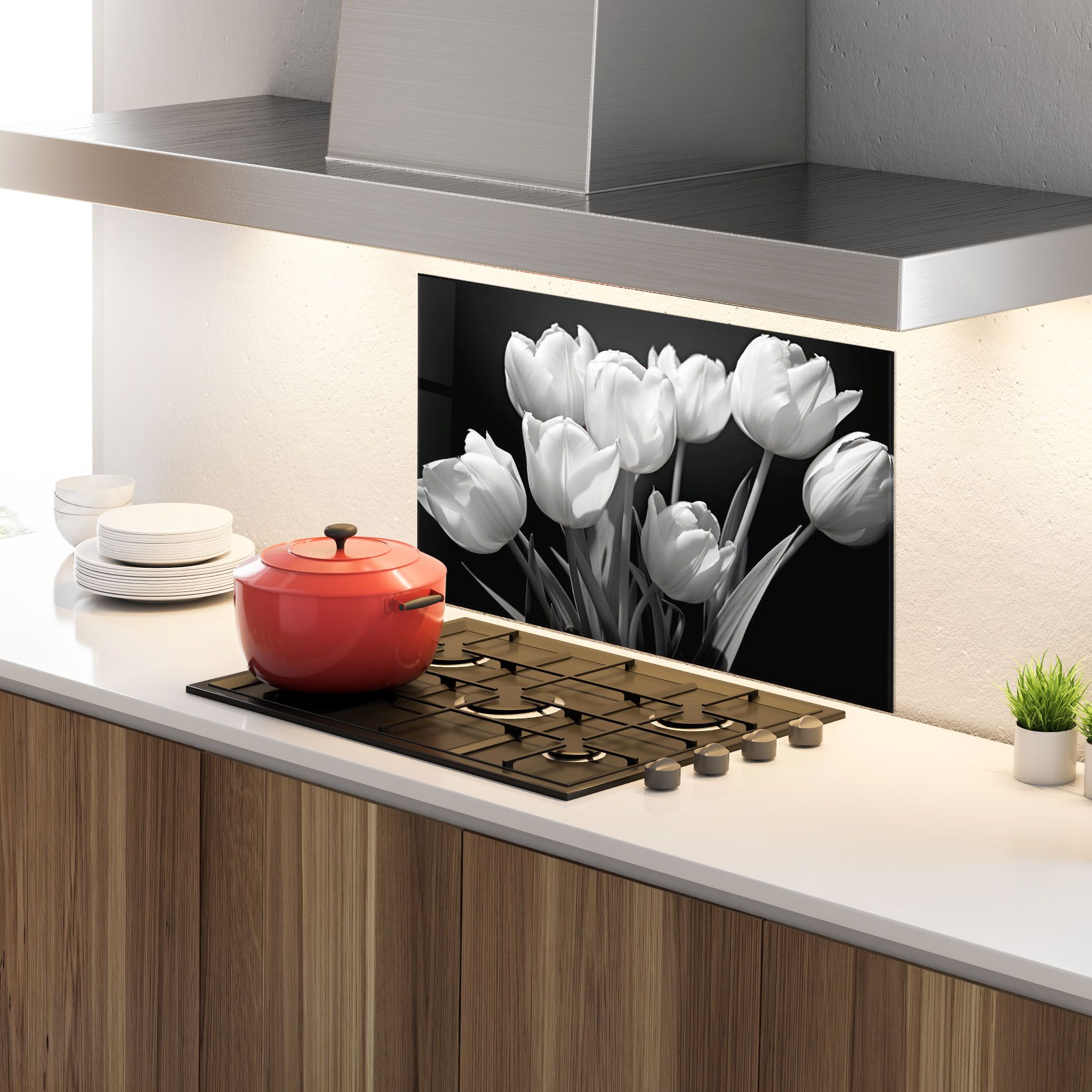 Light Grey Tulips mockup 4