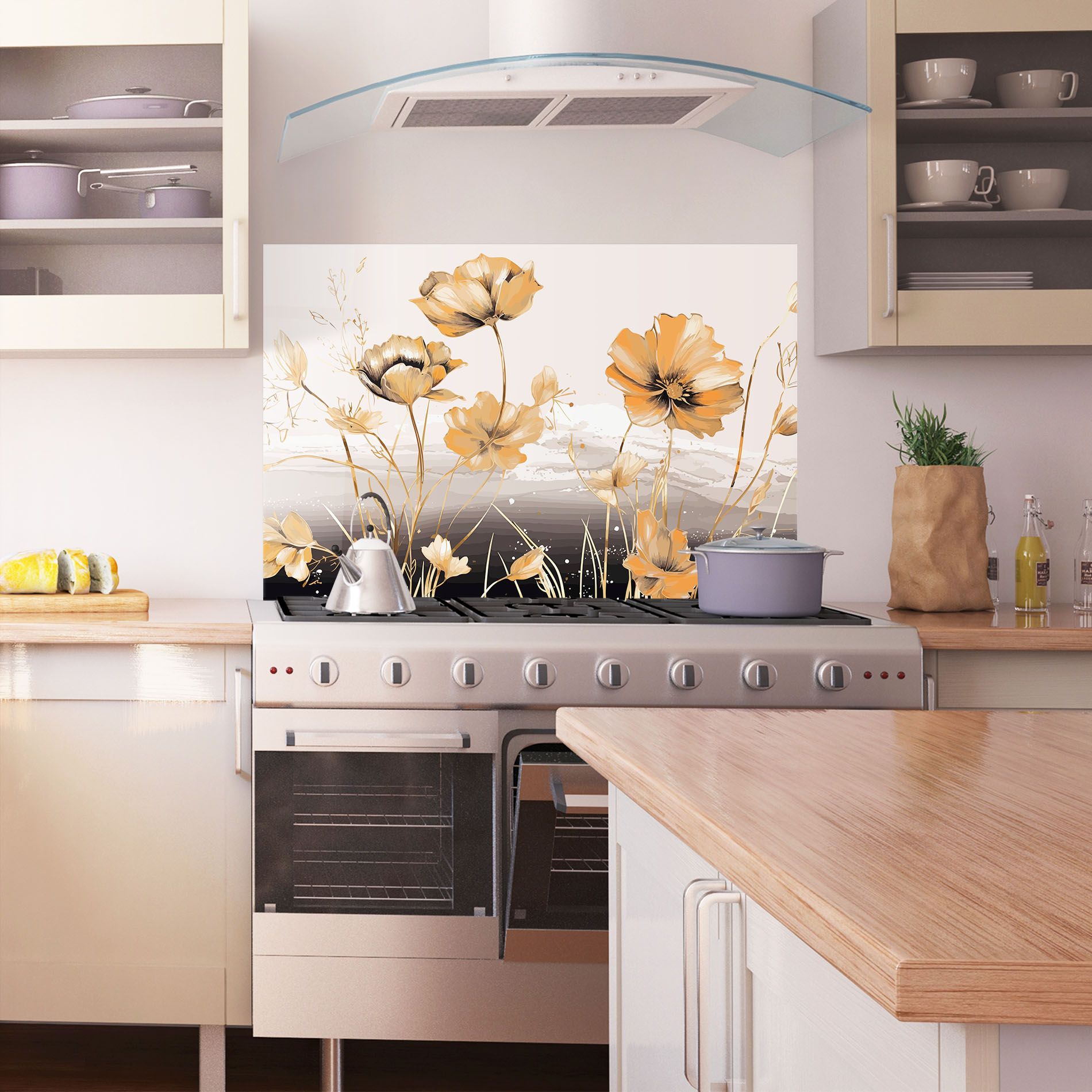 Gold Black Poppy mockup 1