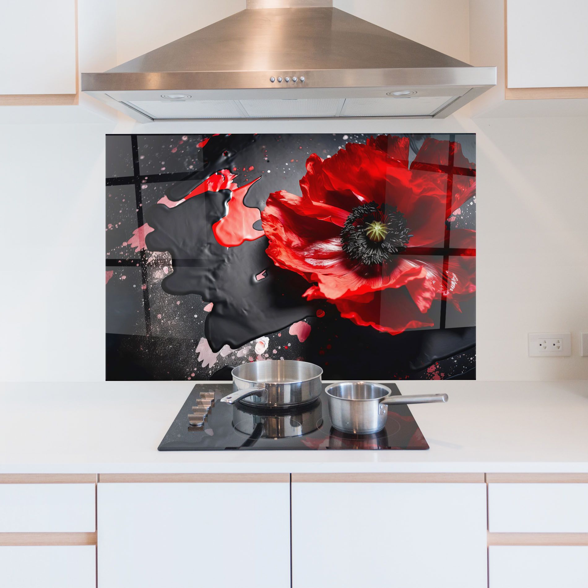 Black Liquid Poppy mockup 5