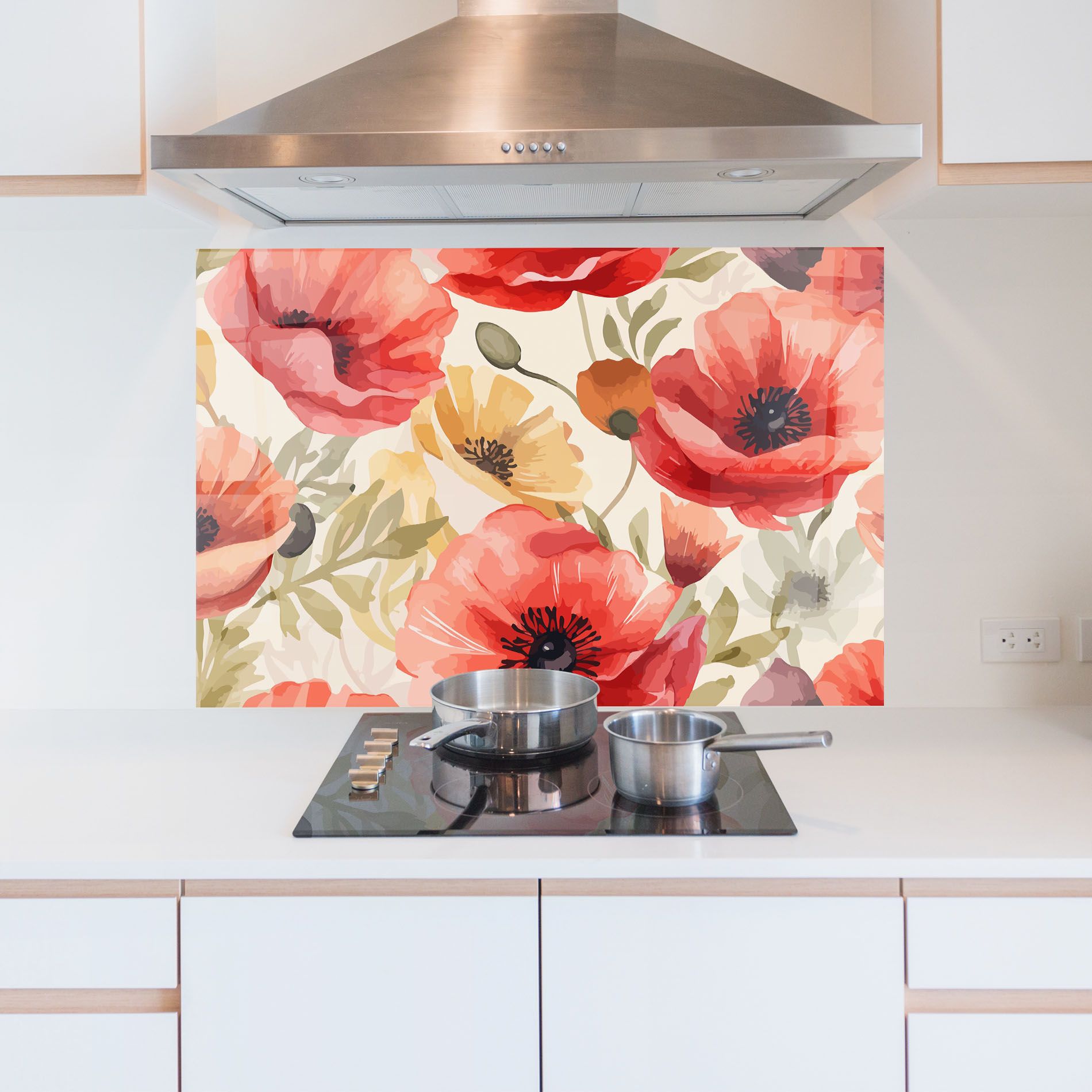 Orange Red Poppy mockup 5