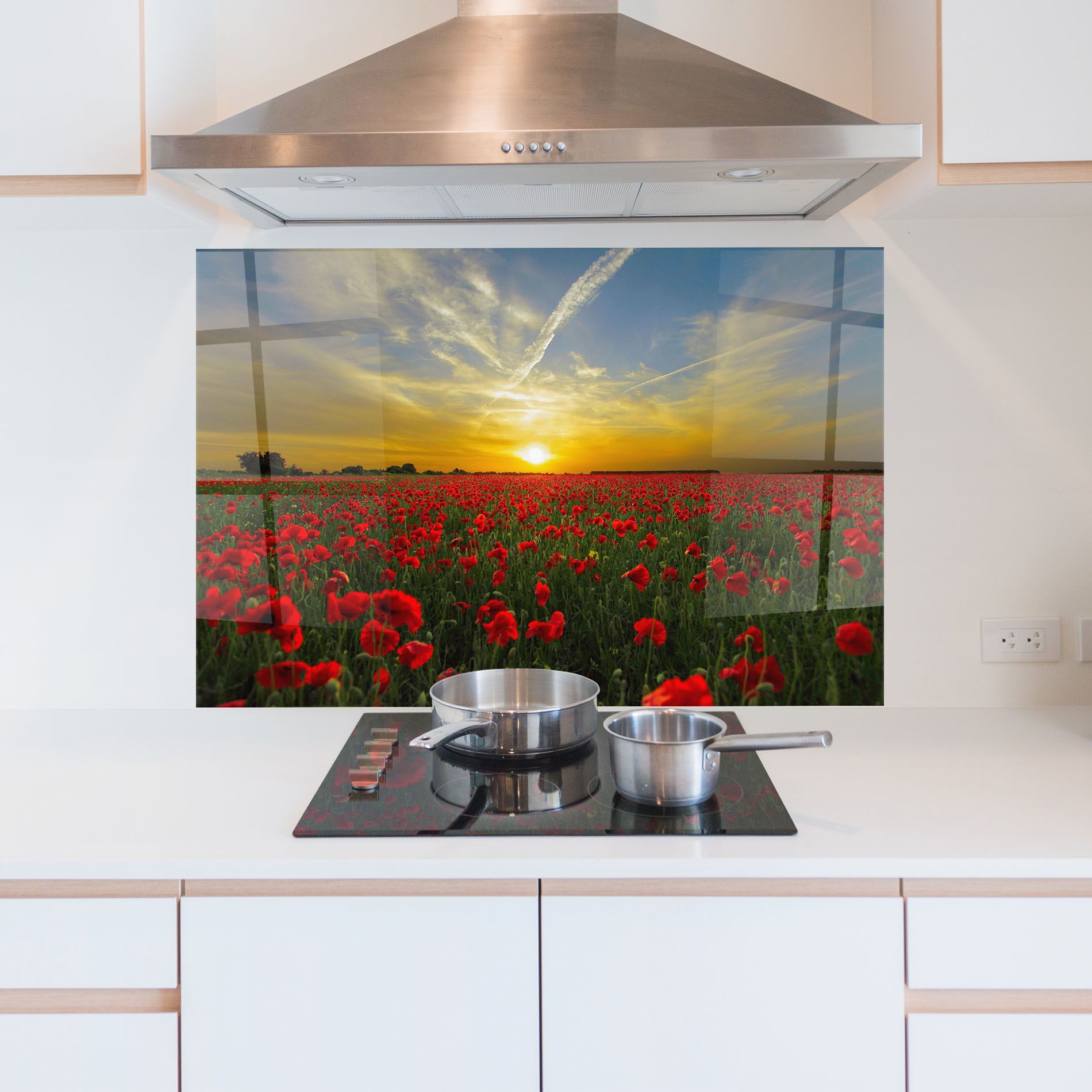 Poppies Sunset mockup 5