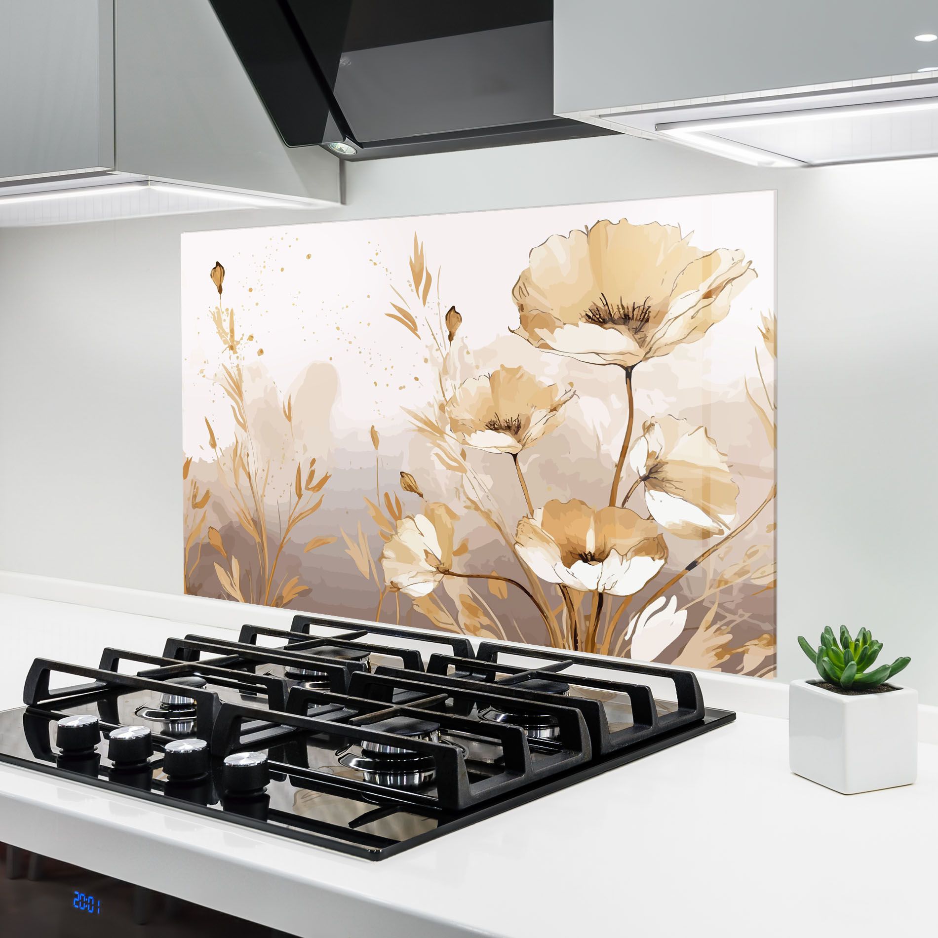 Gold Cream Poppy mockup 6