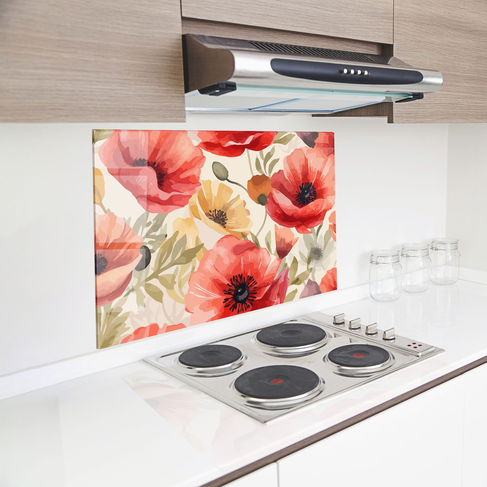 Orange Red Poppy mockup 8