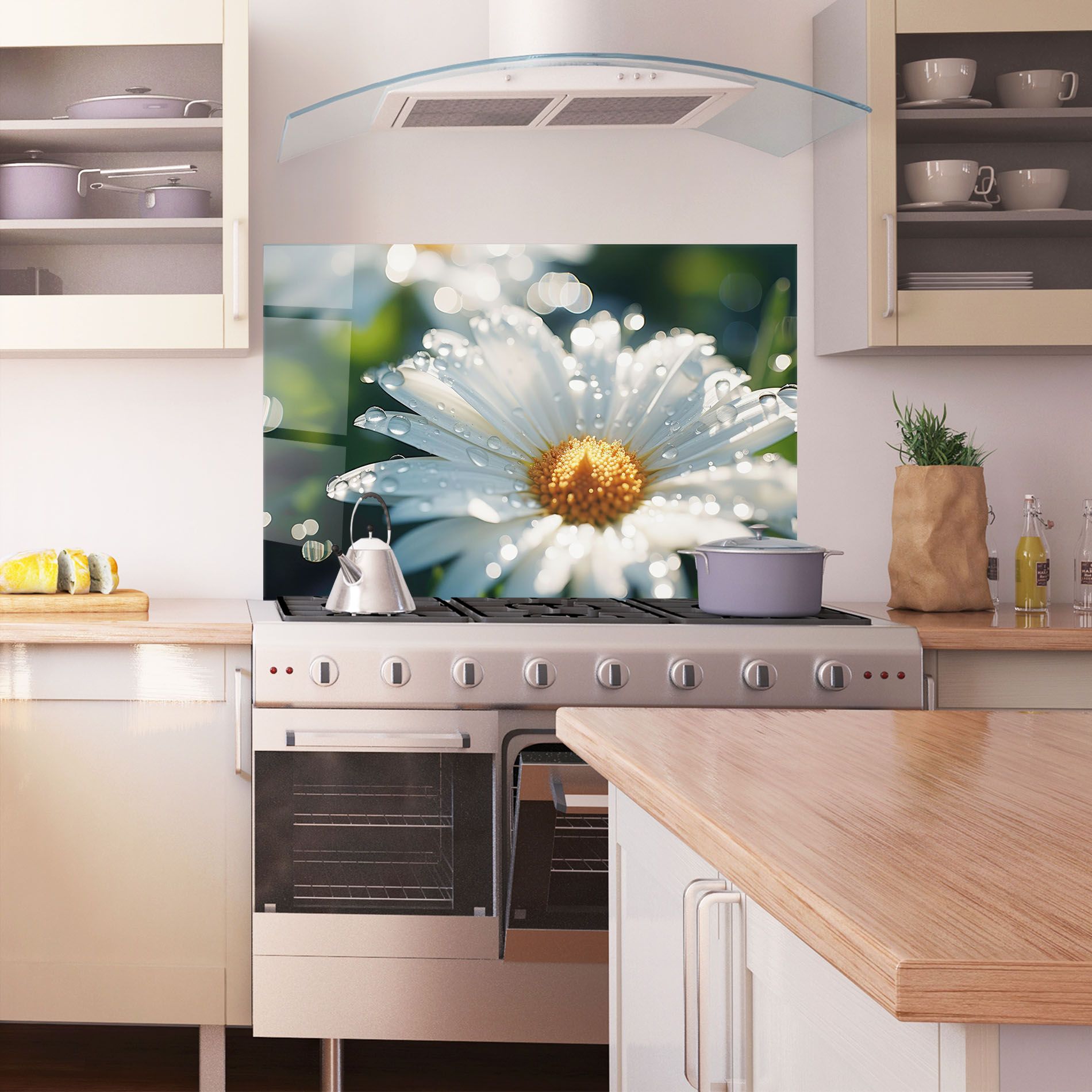 Daisy After Rain Close Up mockup 1