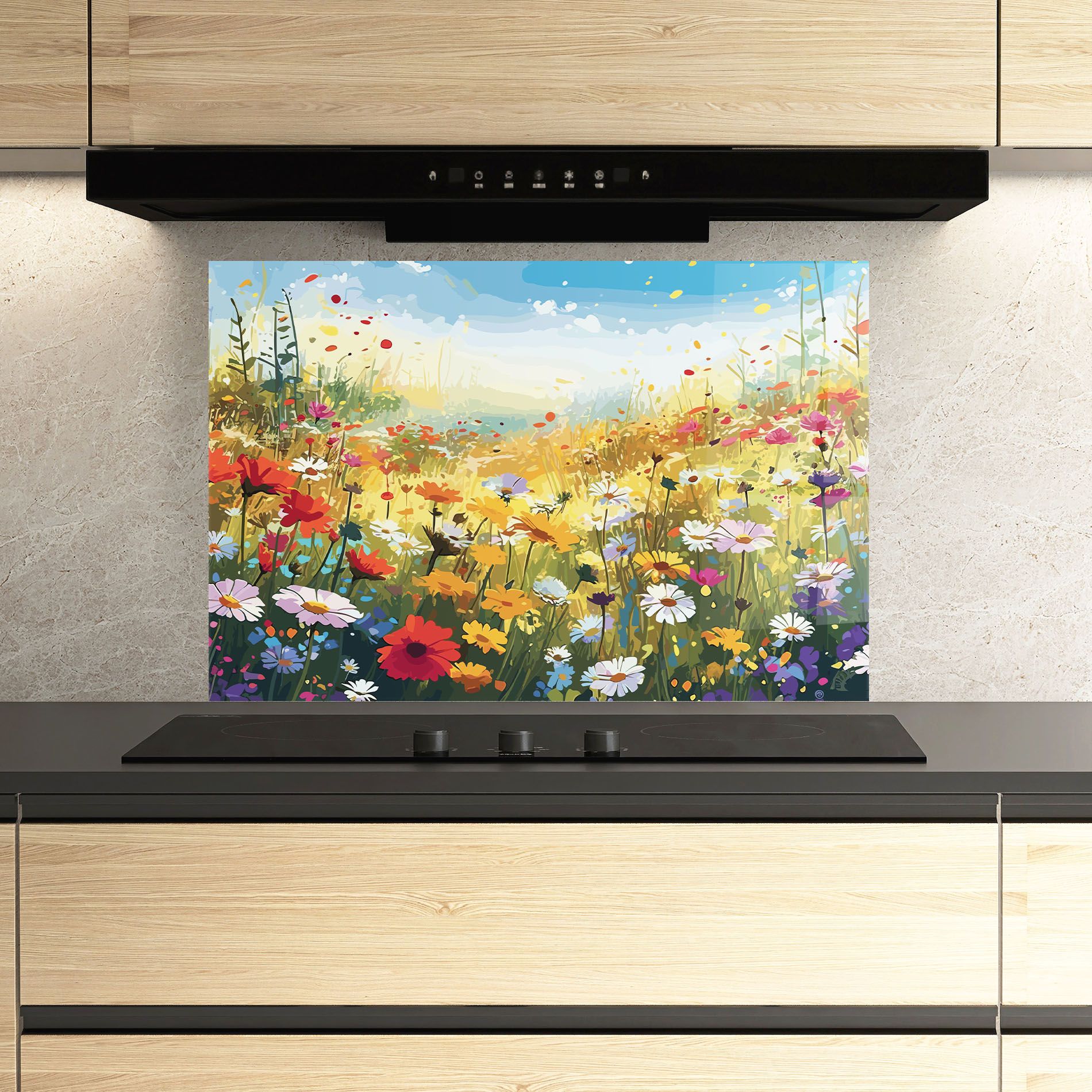 Colorful Daisy Mix mockup 3