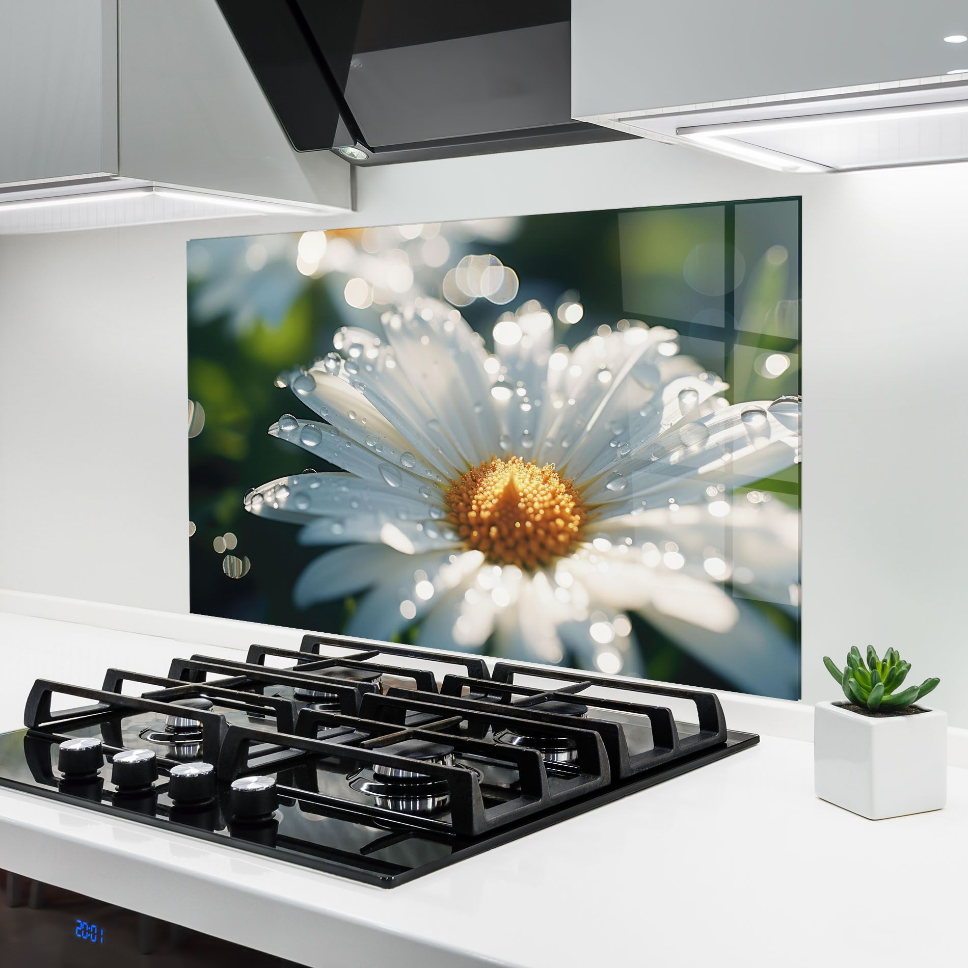 Daisy After Rain Close Up mockup 6