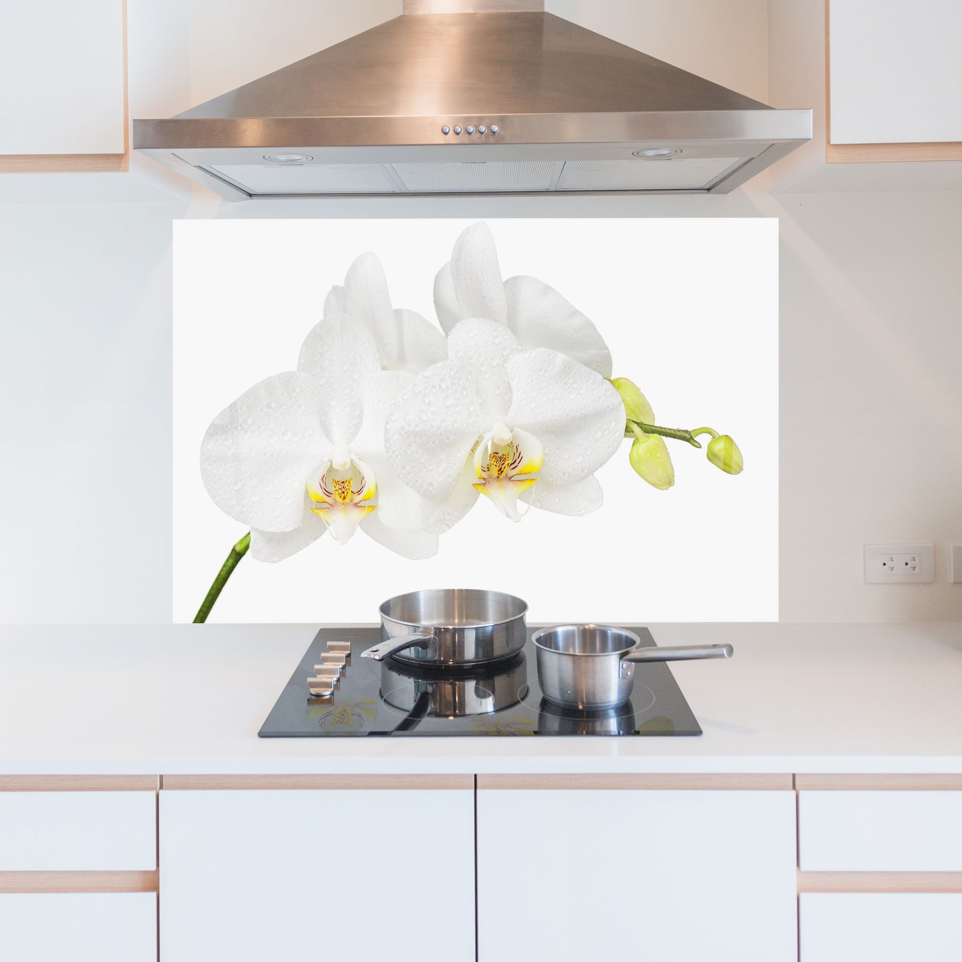 Orchids On White mockup 5