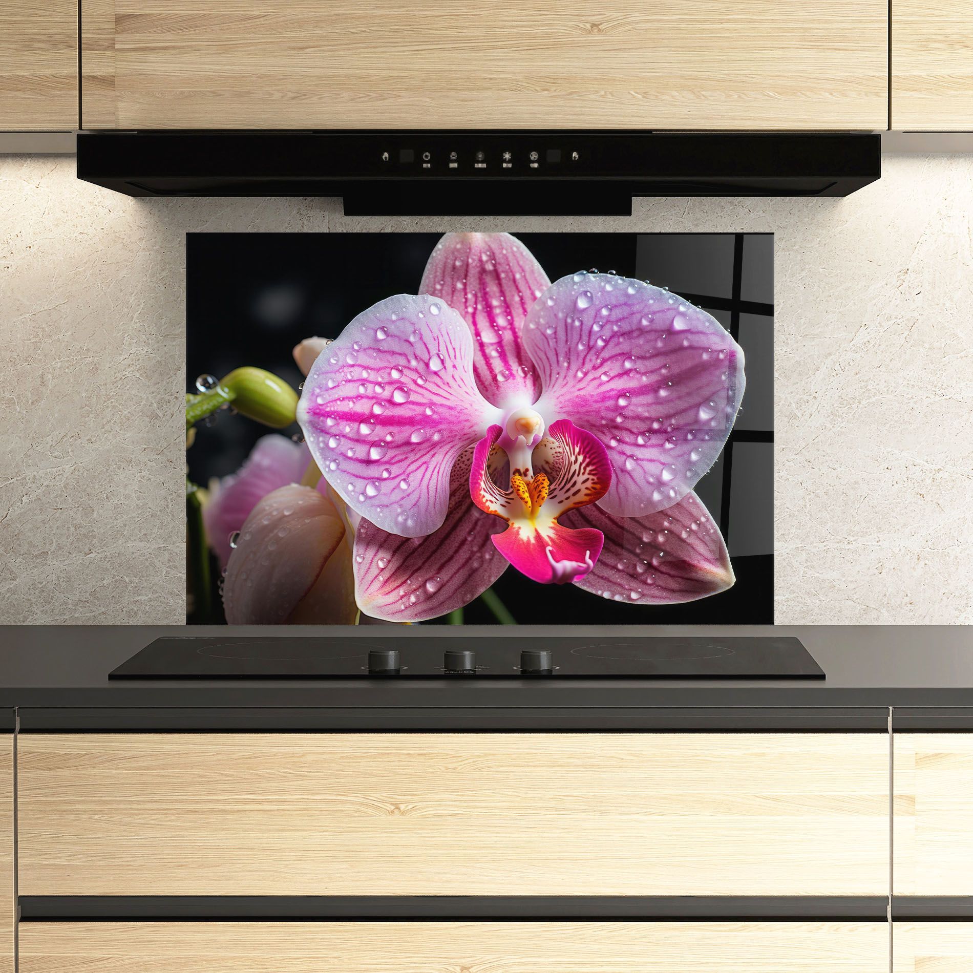 Pretty Orchid After Rain mockup 3