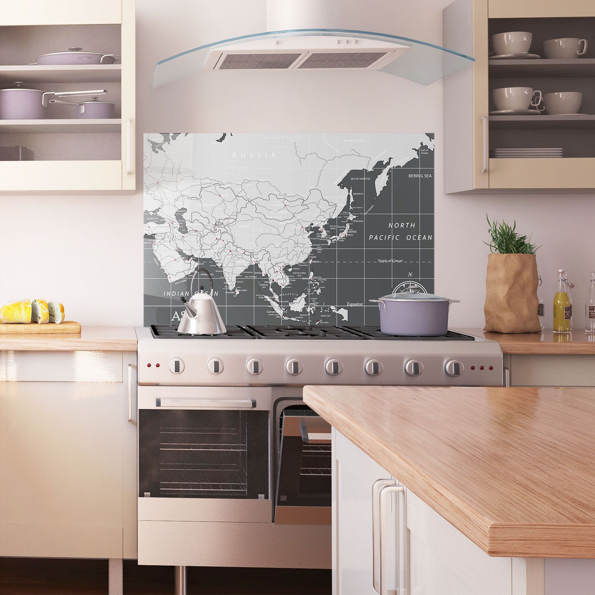 Asia Minimal Map mockup 1