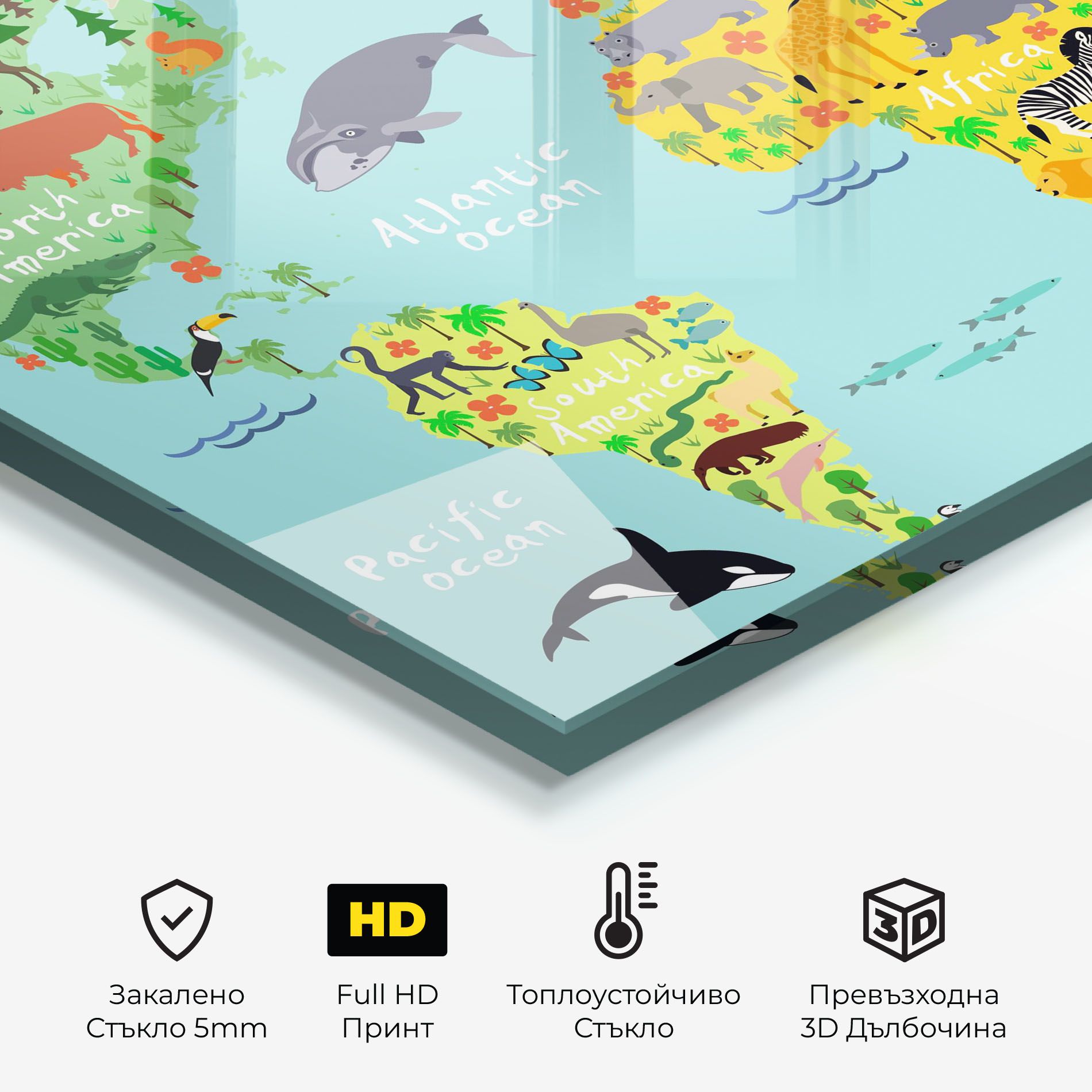 Animal World Map mockup 2