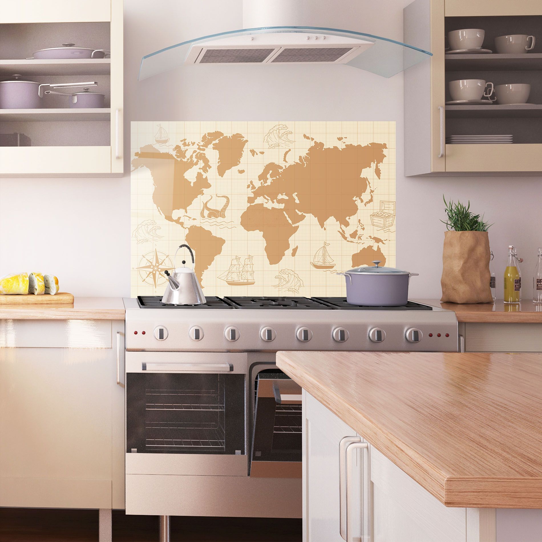 Light Cream Map mockup 1
