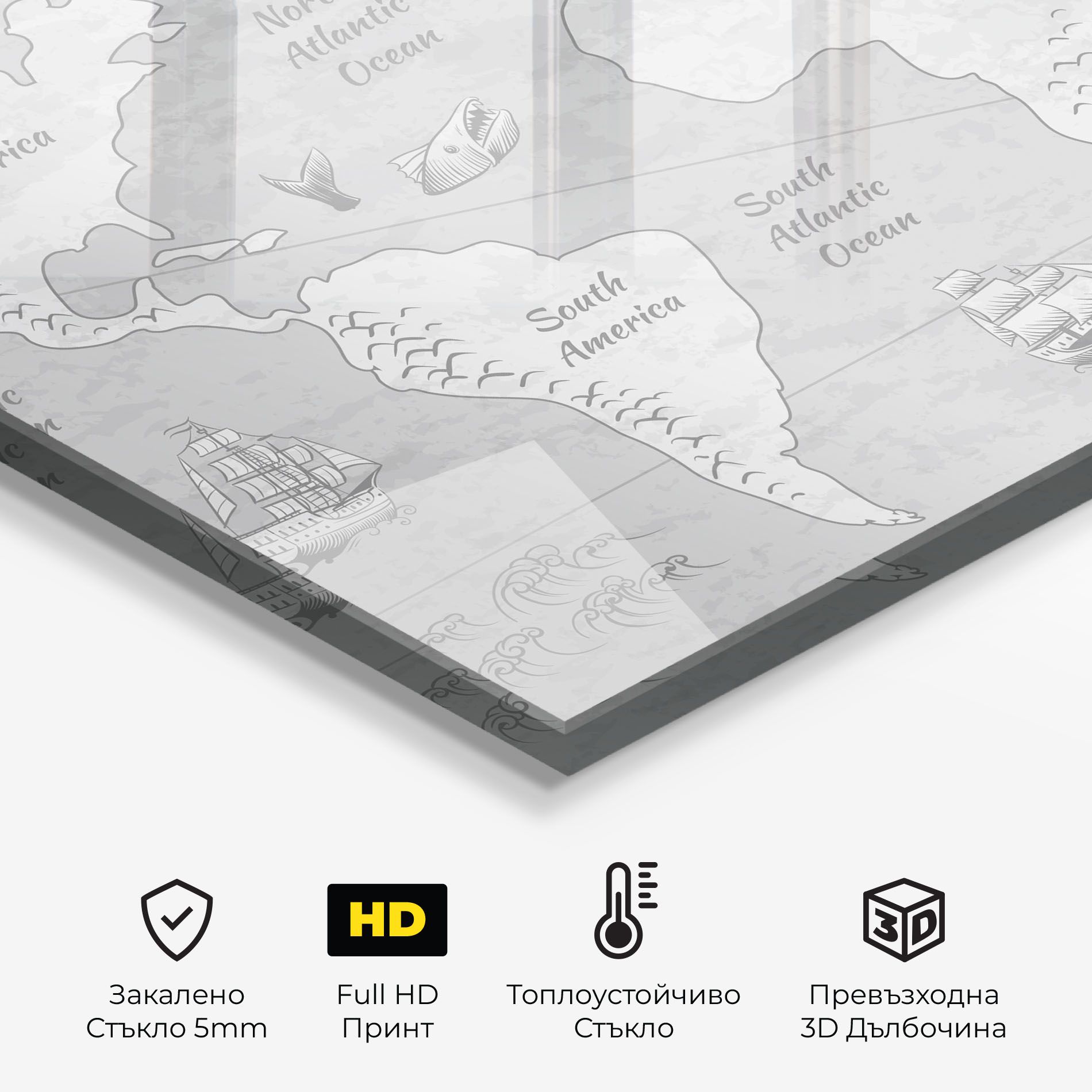 Grey Old Map mockup 2