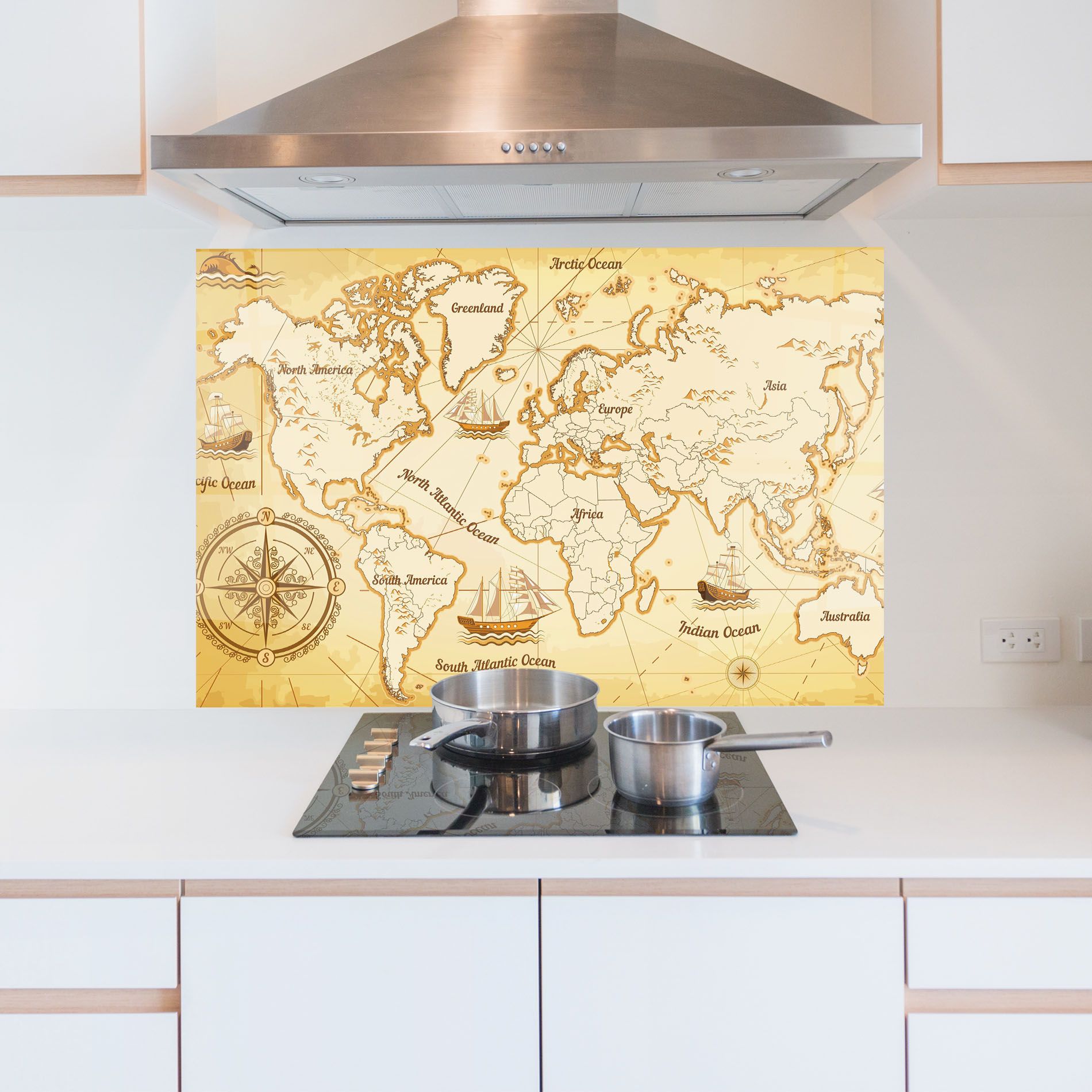 Gold Old Map mockup 5