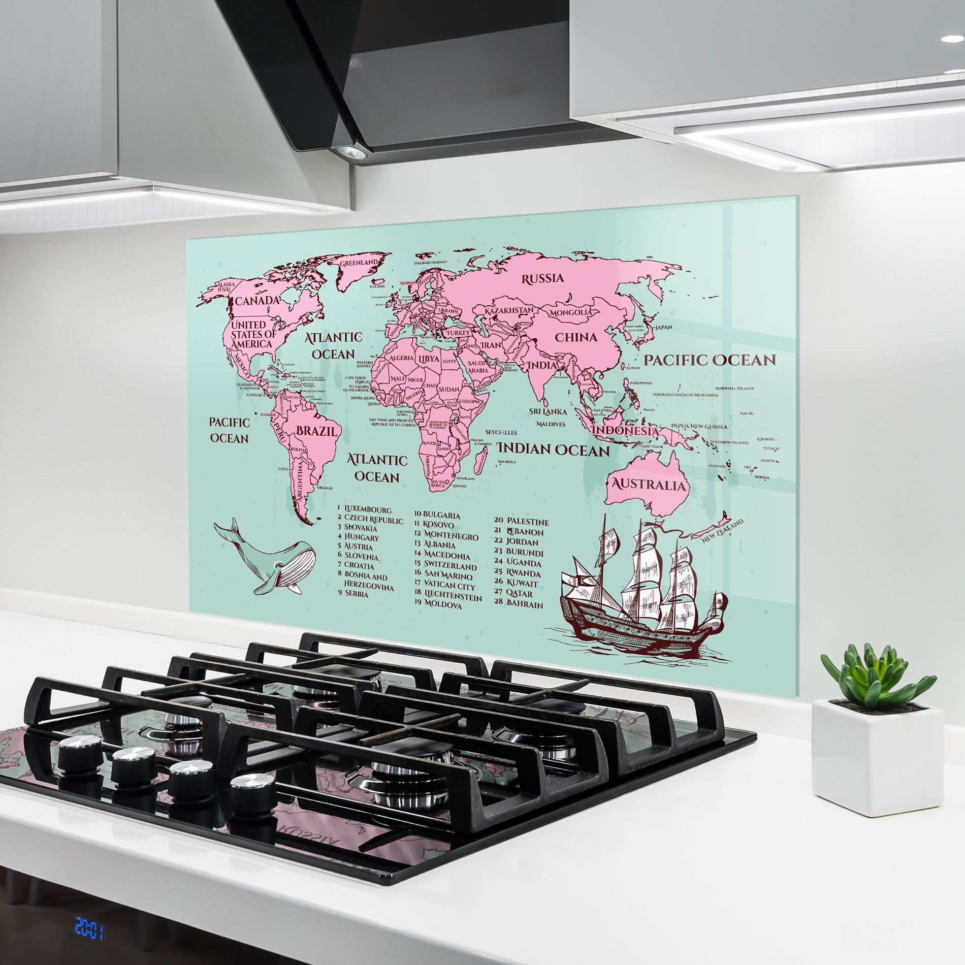 Pink Pirate Map mockup 6