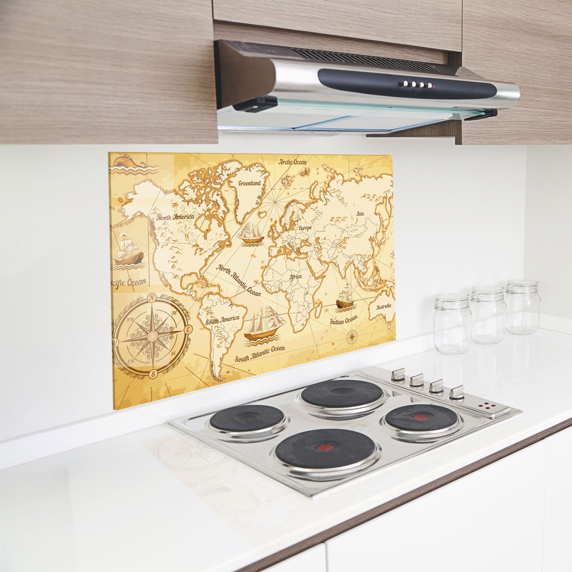 Gold Old Map mockup 8